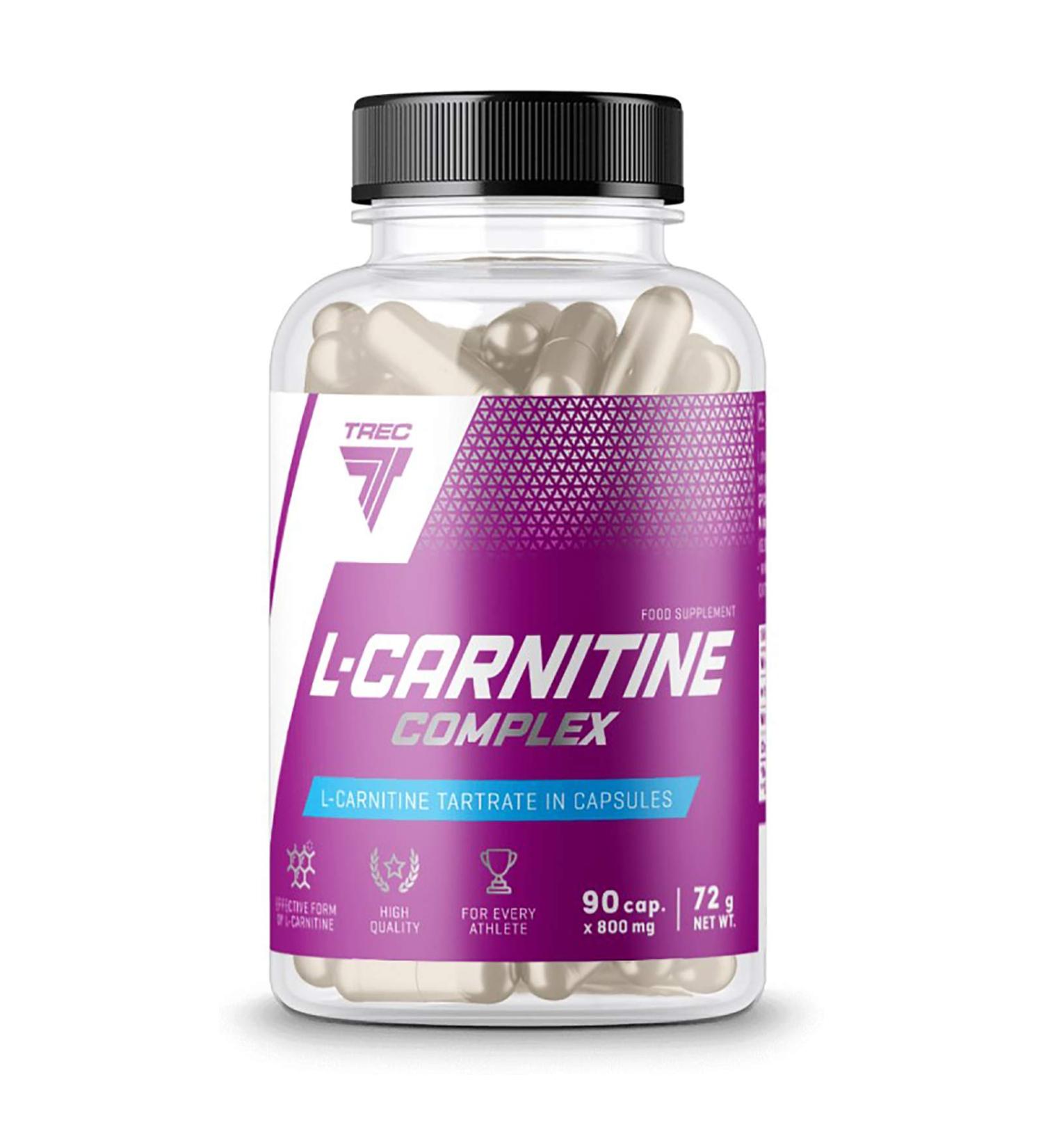 L-Carnitine Complex 90caps - Burn fat for energy - Buy Online on GoSupps.com