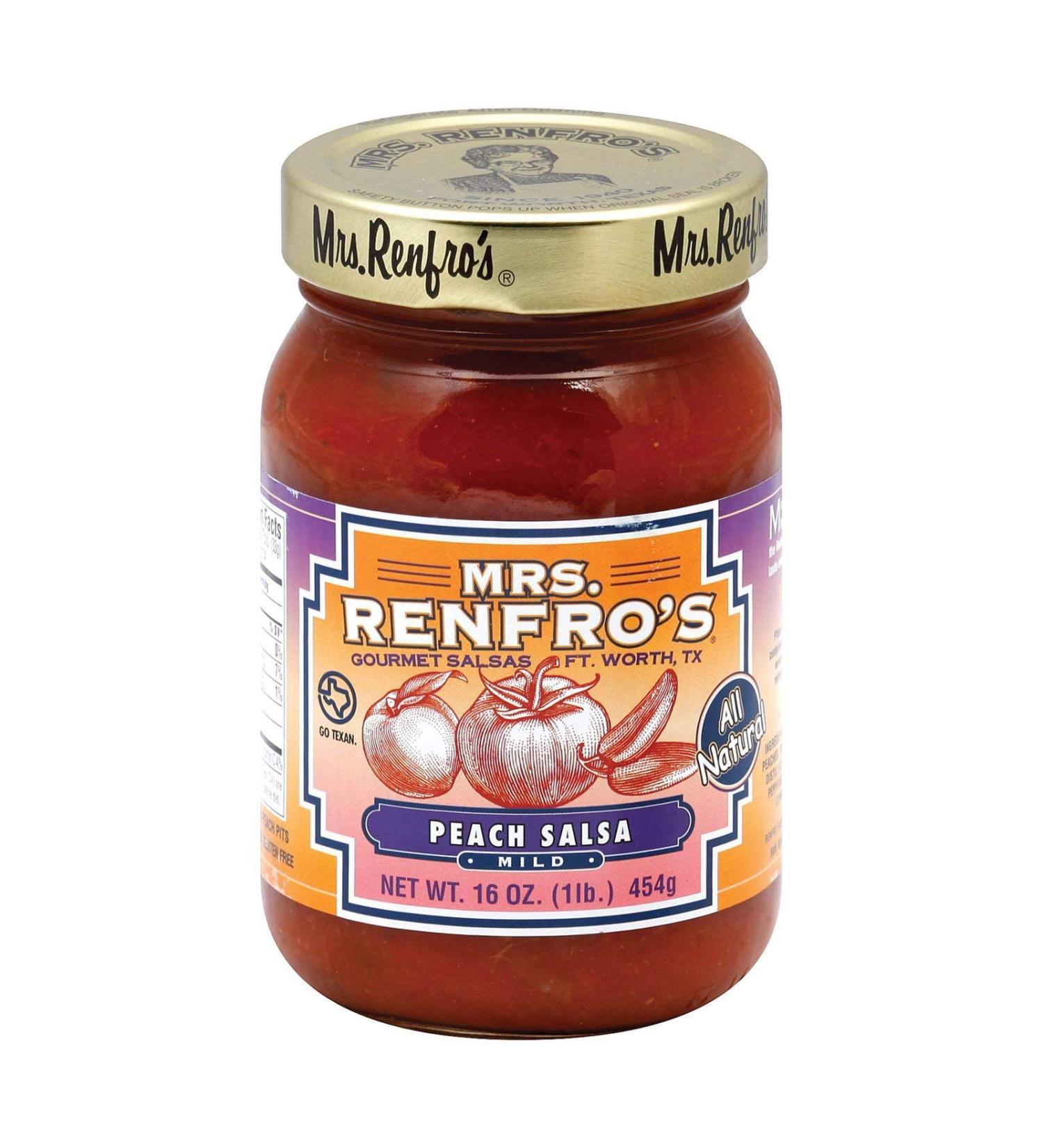 Mrs. Renfro's Peach Salsa 454g
