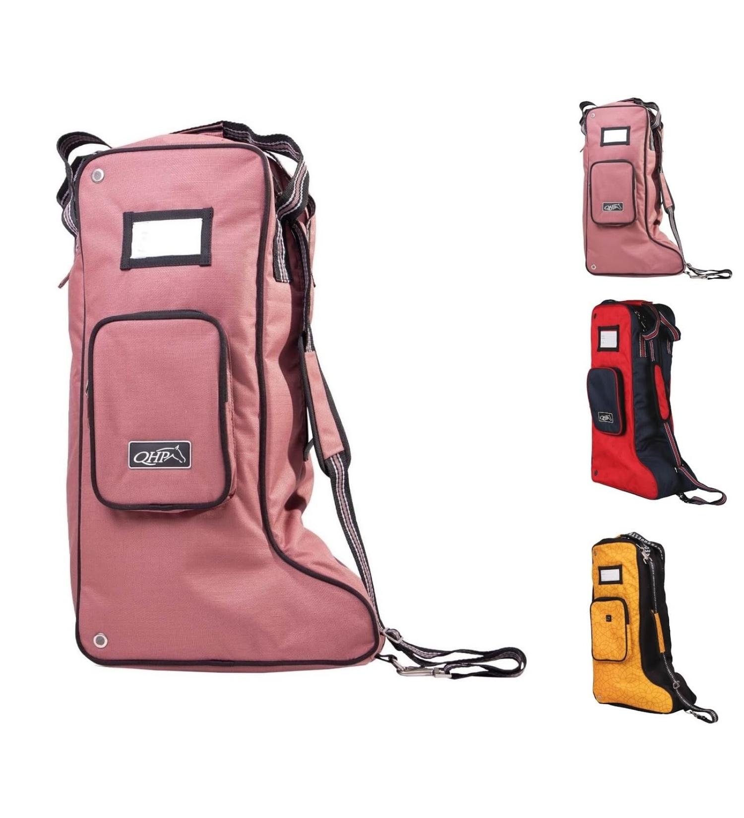 netproshop boot bag for riding boots design choice shaft height: approx. 58 cm color: Terra