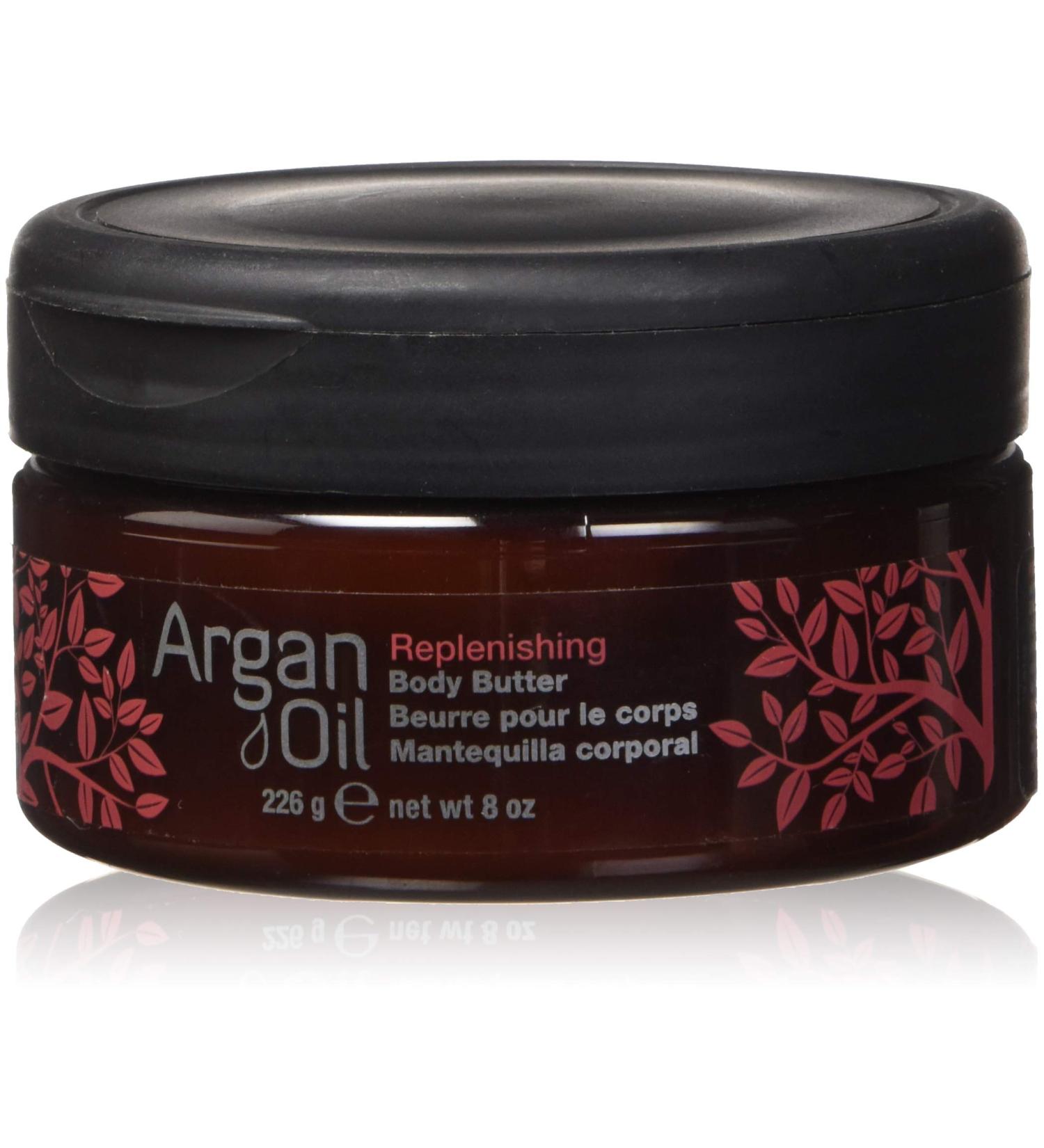 Premium Argan Oil Body Butter - 8 Ounce Nourishing & Hydrating International Shipping Available - Buy Online on GoSupps.com