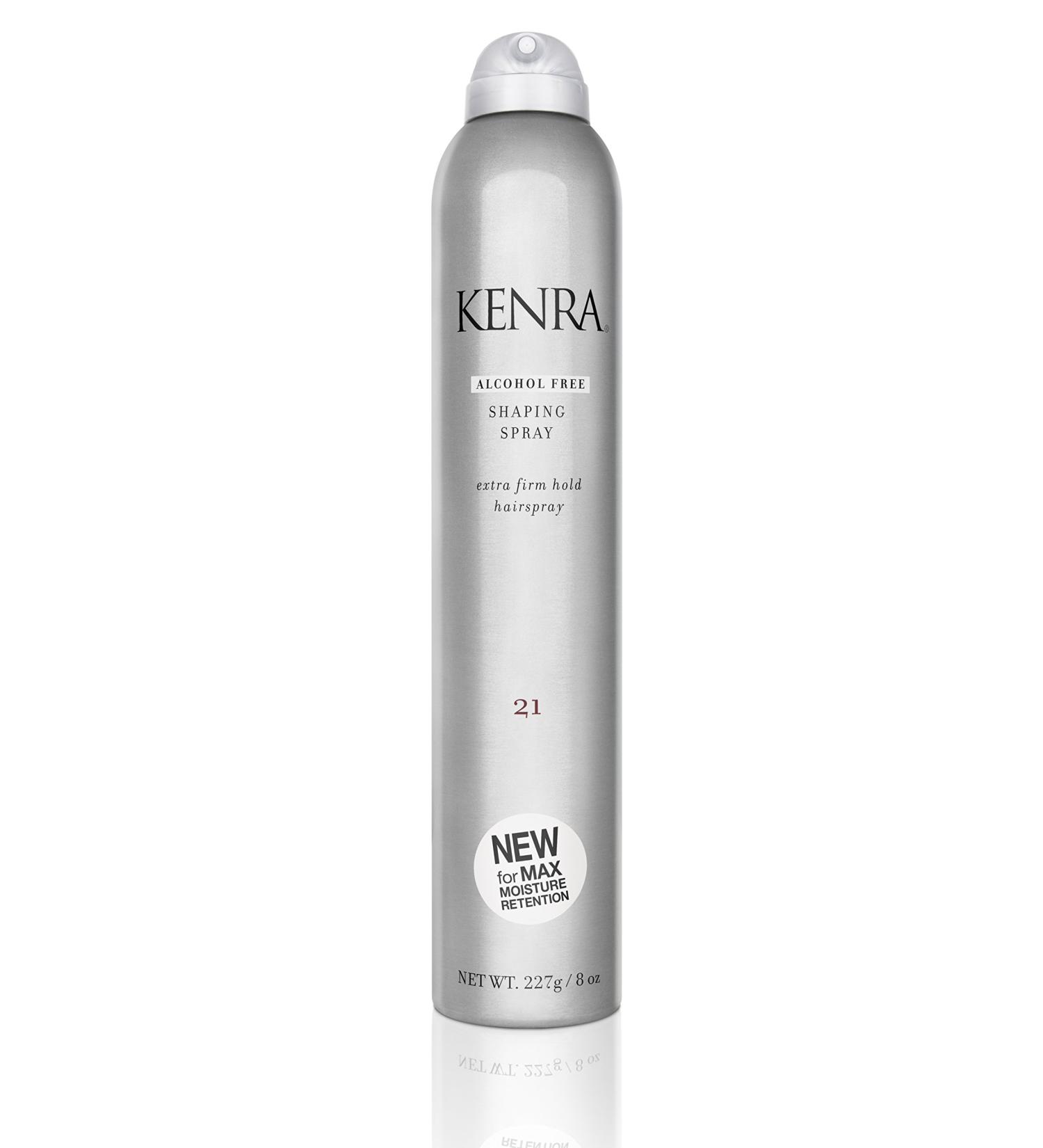 Kenra Shaping Spray 21 | Alcohol Free Hairspray | Max Moisture Retention | Extra Firm Hold & High Shine | Optimal Working Time | All Hair Types 8 Ounce (Pack of 1) - Buy Online on GoSupps.com