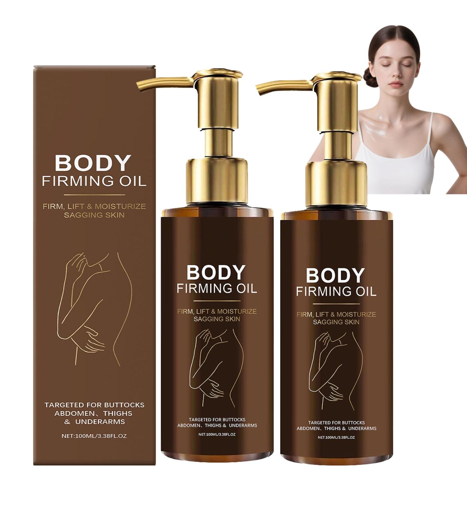 WRANBAO Glow Remedy Body Oil for firming the skin moisturizing and firming skin for the entire body hydrates and cares for dry skin suitable for thighs and armpits 2 pieces - Buy Online on GoSupps.com