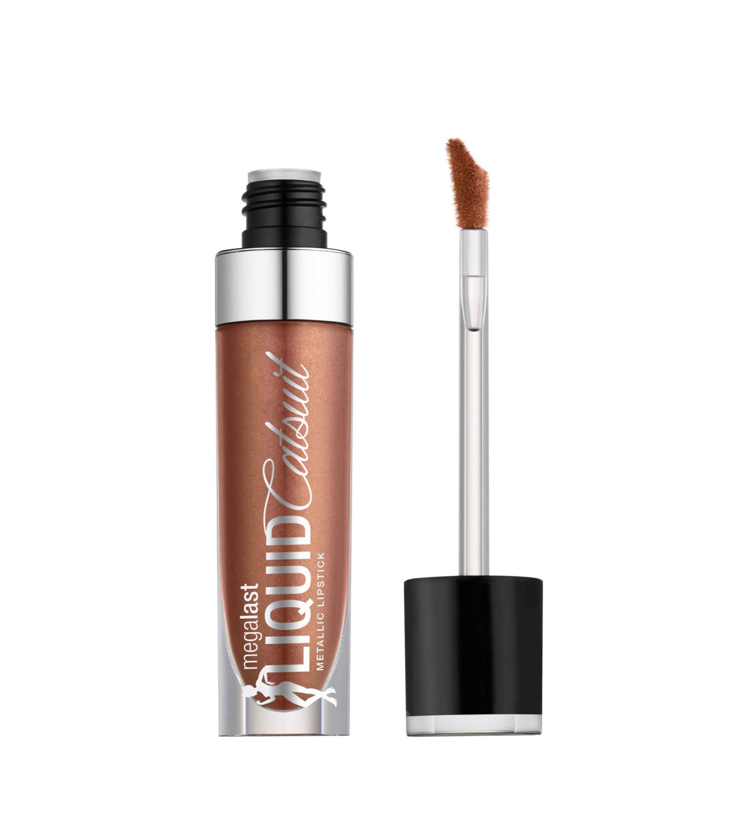 Wet n Wild Megalast Liquid Catsuit Metallic Lipstick Satin Sheets 0.21 Ounce - 938A Satin Sheets (Pack of 1) - Buy Online on GoSupps.com