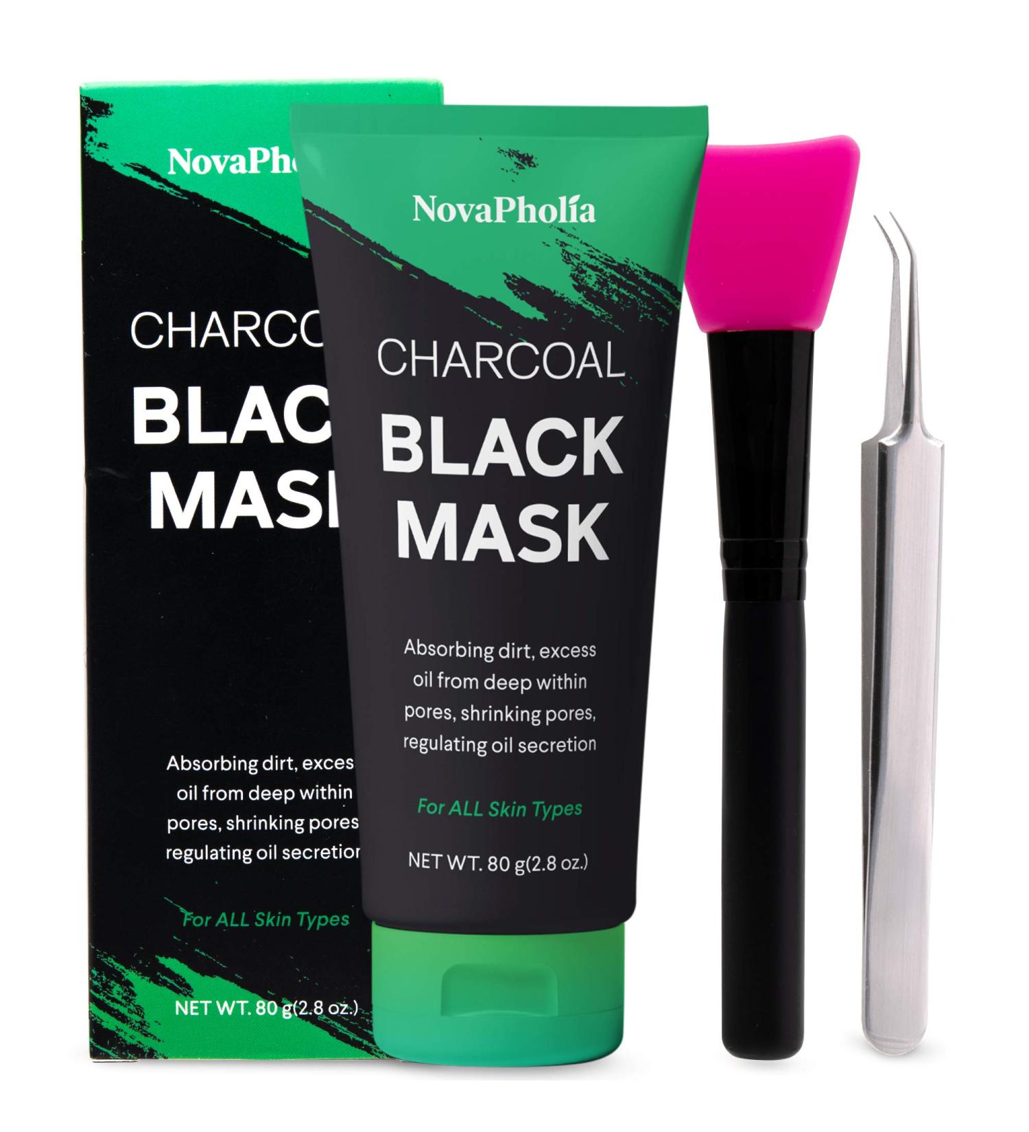 80ML Purifying Charcoal Blackhead Remover Peel Off Mask - Deep Cleansing Blackheads - Buy Online on GoSupps.com