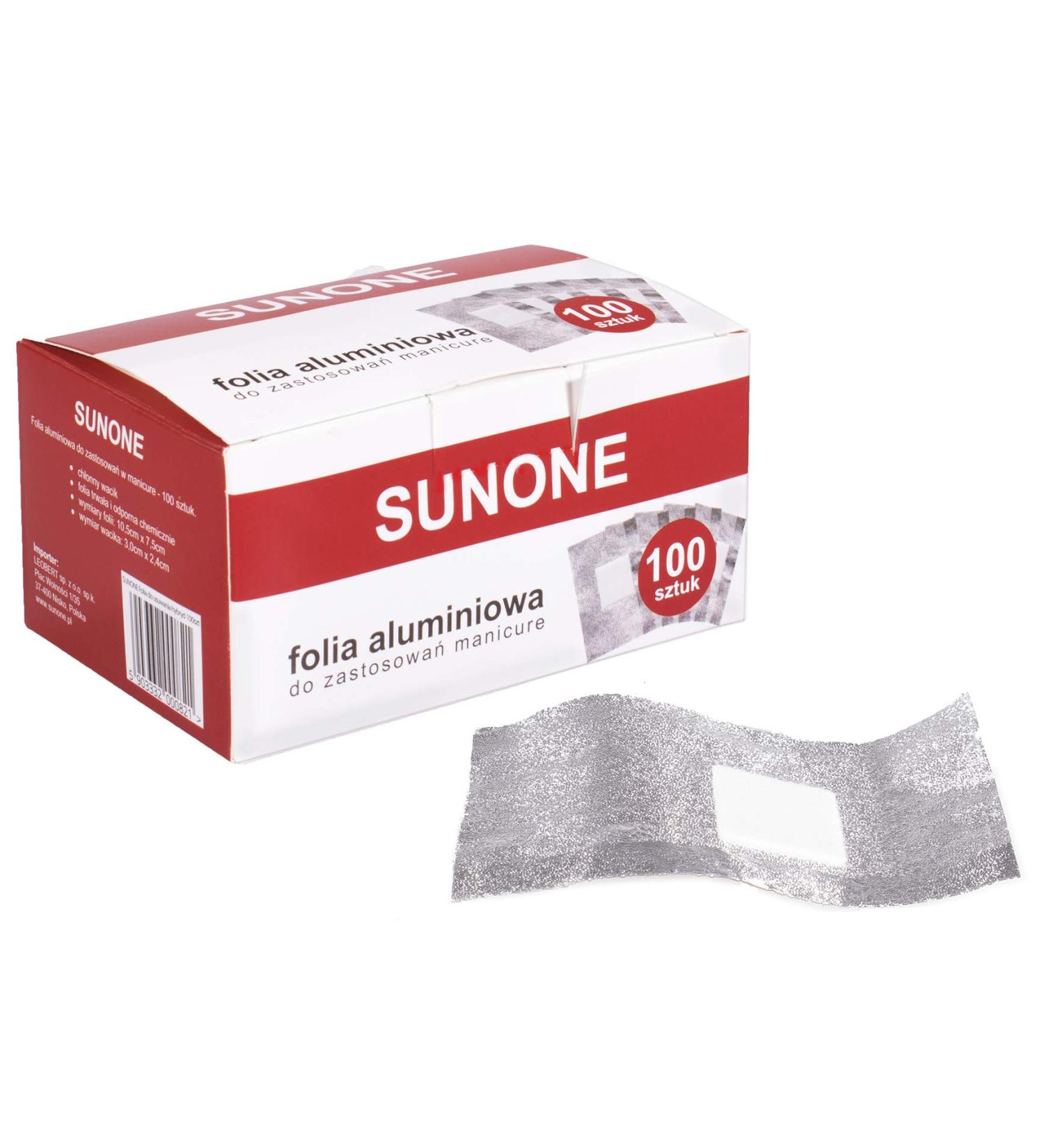 SUNONE Sunone 14854 Pack of 100 Hybrid Aluminum Foil Shrink Wrappers Silver