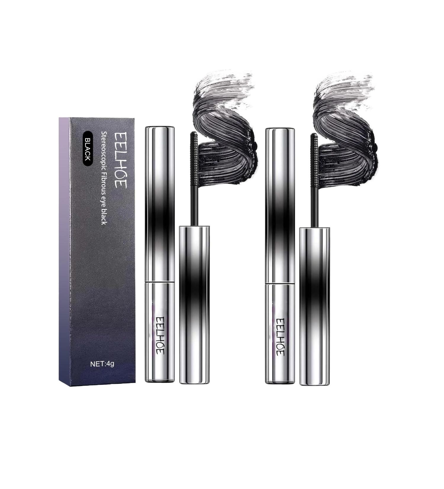  GYORI 2 Pcs Judy Doll Mascara Judydoll Mascara Bristleless Mascara 3D Curling Eyelash Iron Mascara Washable Extra Slim Metal Mascara Waterproof Long Lasting - Buy Online on GoSupps.com