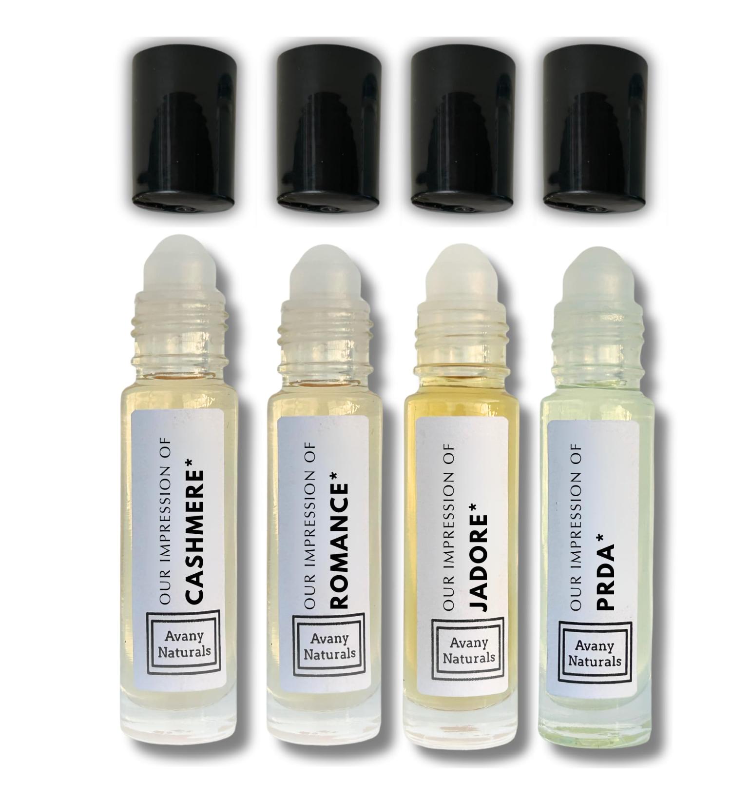 Perfume Oils for Women Long Lasting - Mini Perfume Set Replicant Perfume Body Oils Must Haves for Women Smells Goods for Women 4 Pc (Floral Set) - Buy Online on GoSupps.com