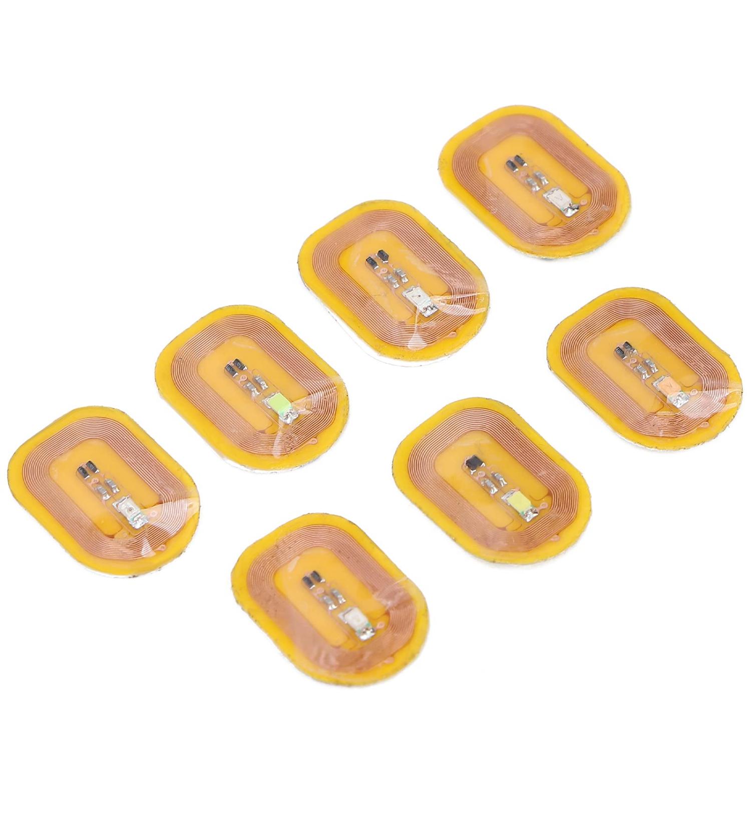 7pcs NFC Lighting Nail Art Decoration Stickers - Self Adhesive Intelligent DIY Nail Decor for Home and Salon - Buy Online on GoSupps.com