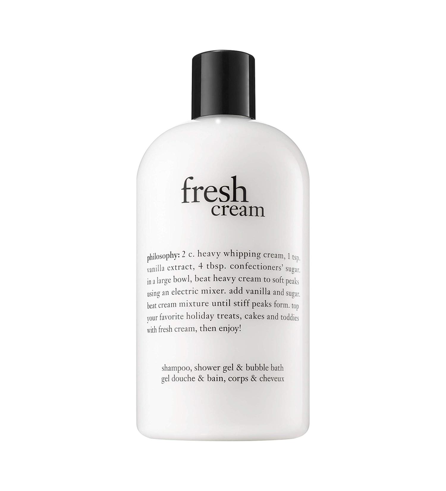 Philosophy Fresh Cream Shower Gel 16 Fl Oz: Mint Body Spritz, Eau de Toilette - Nozzle Spray Excluded - Buy Online on GoSupps.com