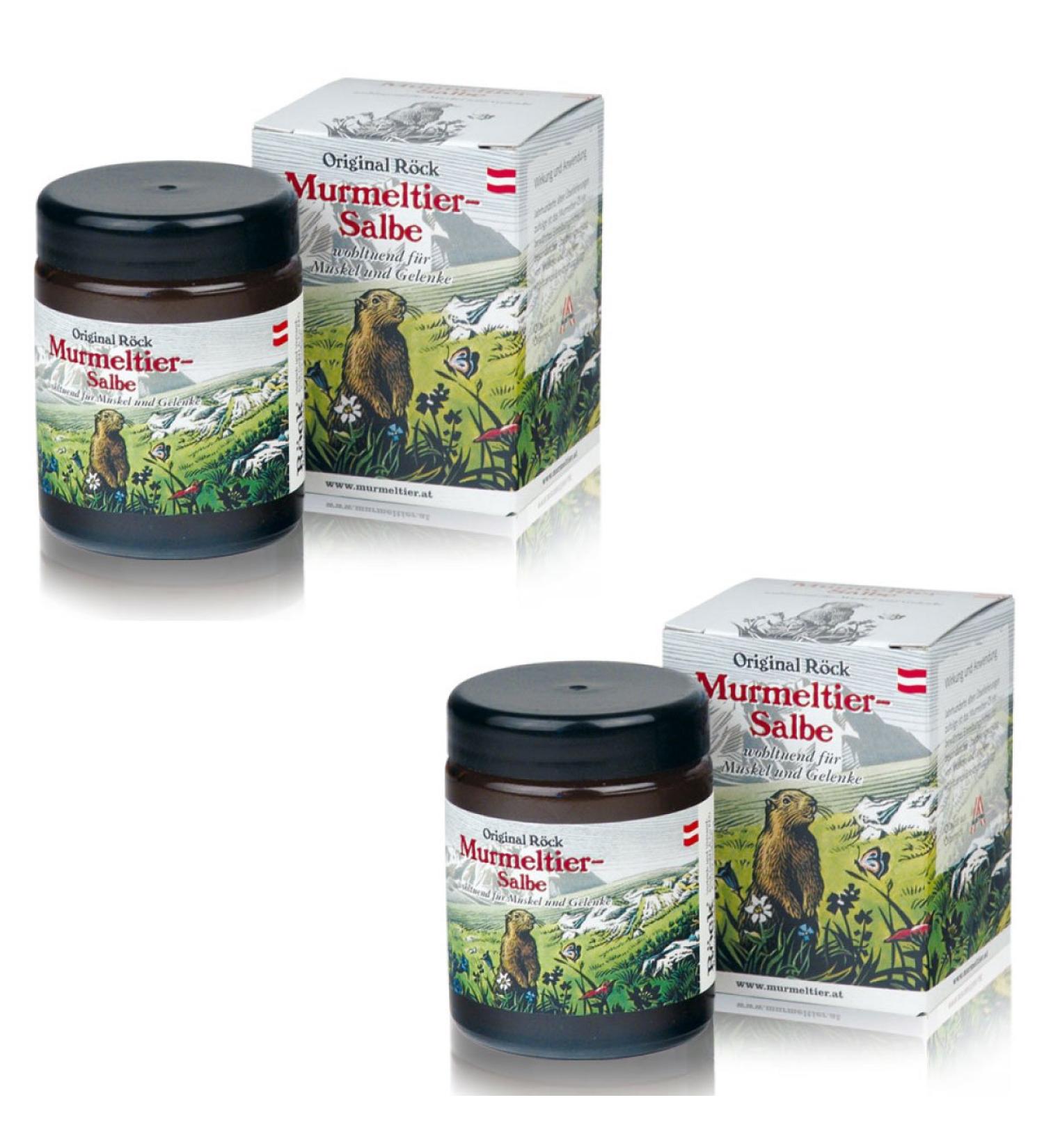 Buy R ck Natural Products Original R ck Marmot Ointment - 2x 100ml Glass | Best International Shipping - Buy Online on GoSupps.com