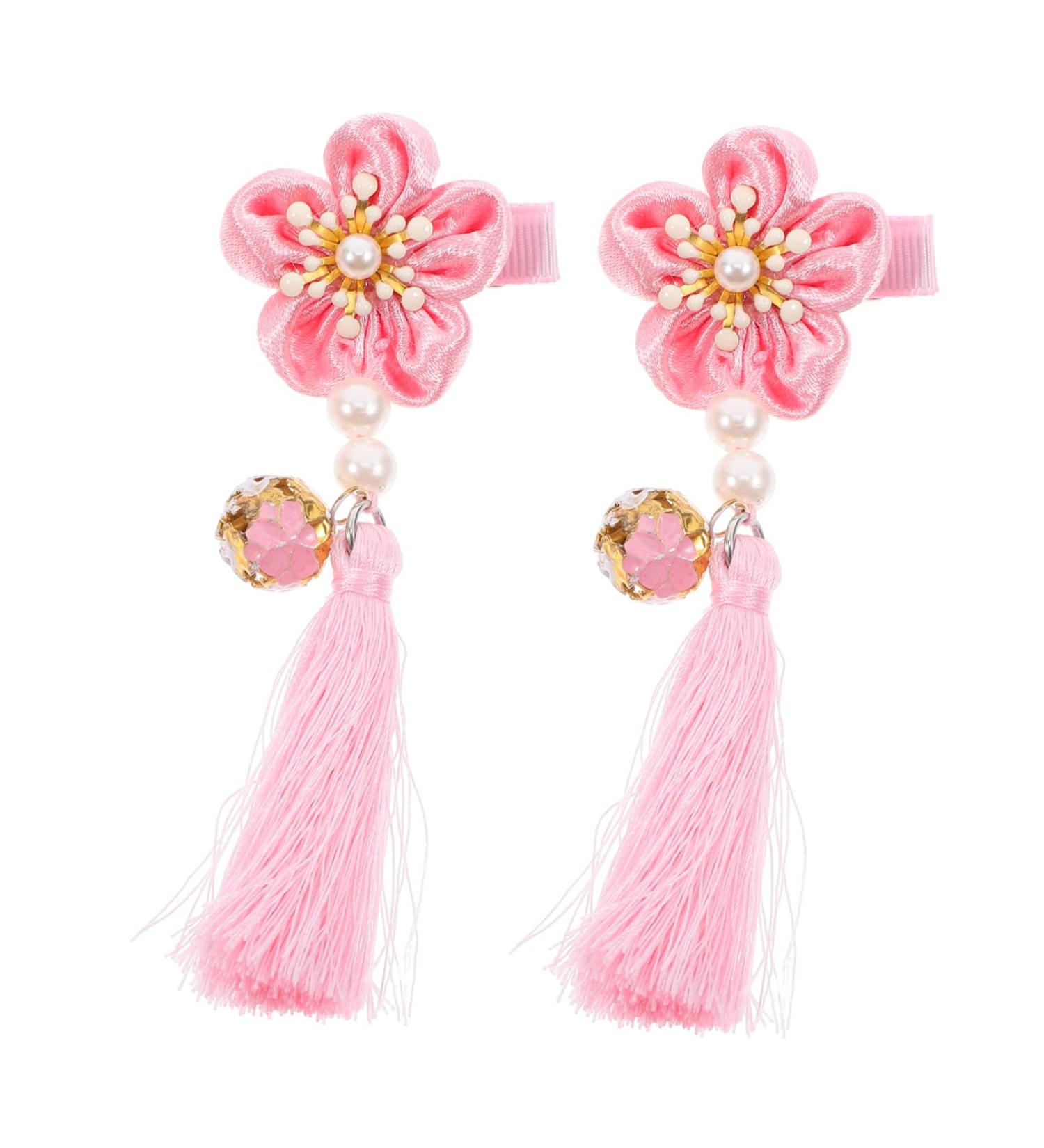 FOMIYES 1 Pair Chinese Style Hairpins Tassel Hair Clips Hair Accessories for Kids Hair Clips for Kids Girls Hairpin Kids Barrettes for Hair Tassel Hairpin Hanfu Issue Card Pair Clip Child - Buy Online on GoSupps.com