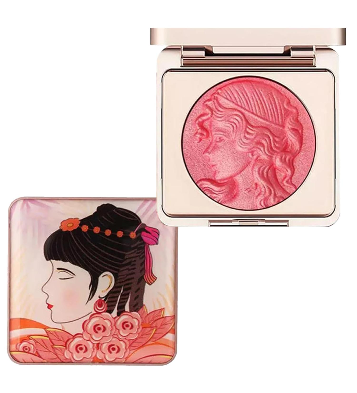 Embossed Smooth Powder Blush Palette For Cheeks Embossed Girl Blush for Cheeks Matte Face Powder Blush Palette Face Matte Blush Palette for Womens & Girls (Pink 1 Count (Pack of 1)) Pink 1 g (Pack of 1) - Buy Online on GoSupps.com