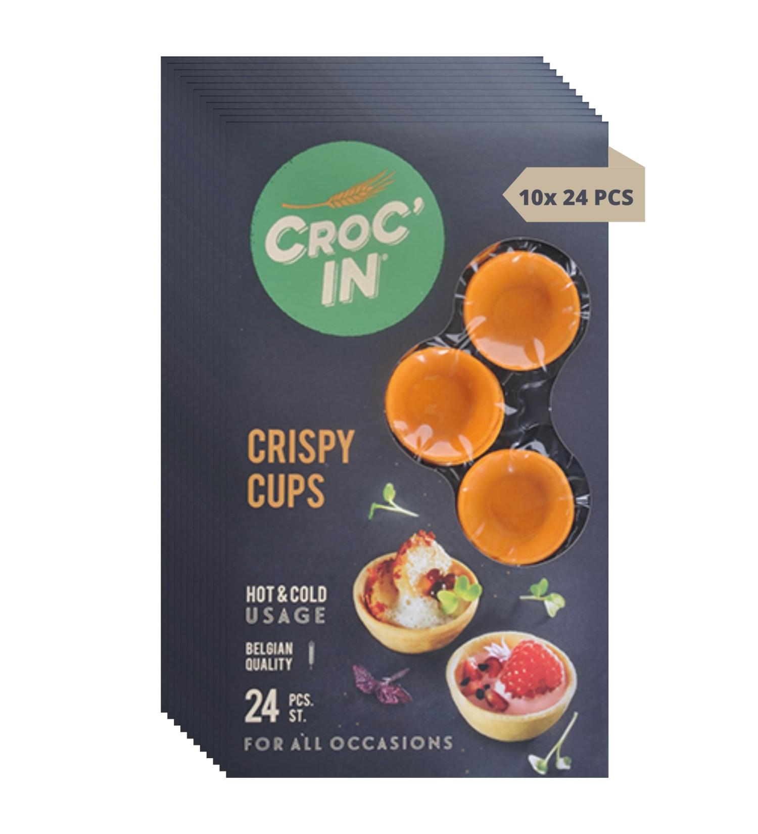 Croc'in Dough Bowl for Stocking Orange - 240 Vegan Durable Bowls for Snacks & Catering - Perfect for Restaurants & Parties - Buy Online on GoSupps.com