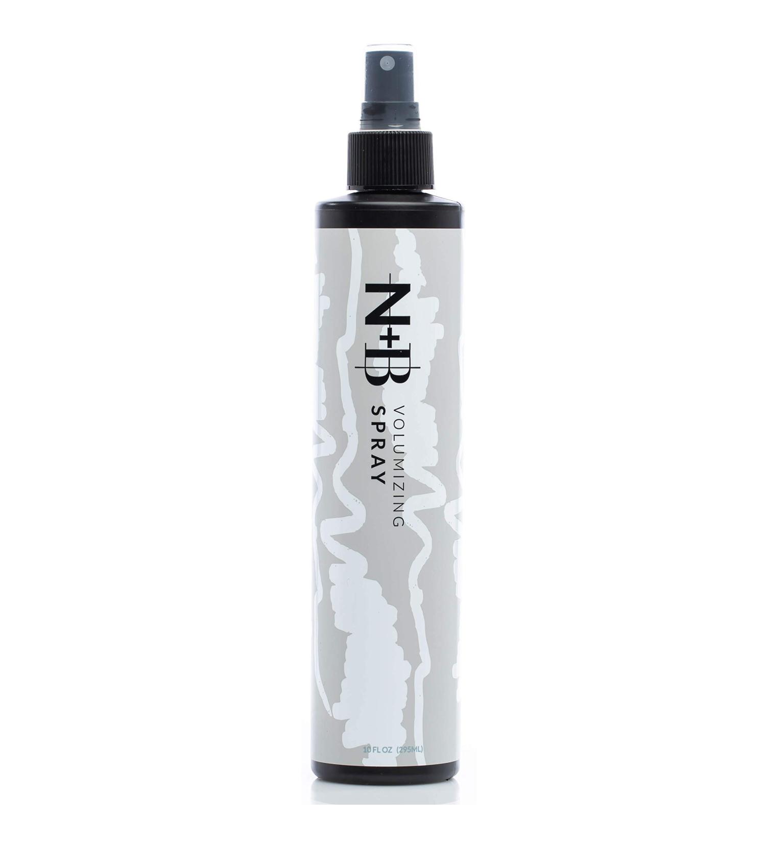 N+B Volumizing Spray | Medium Hold Fast Drying Lightweight | Non-Sticky Fights Frizz Heat Protectant Adds Volume | For All Hair Types and Textures | 10 oz - Buy Online on GoSupps.com