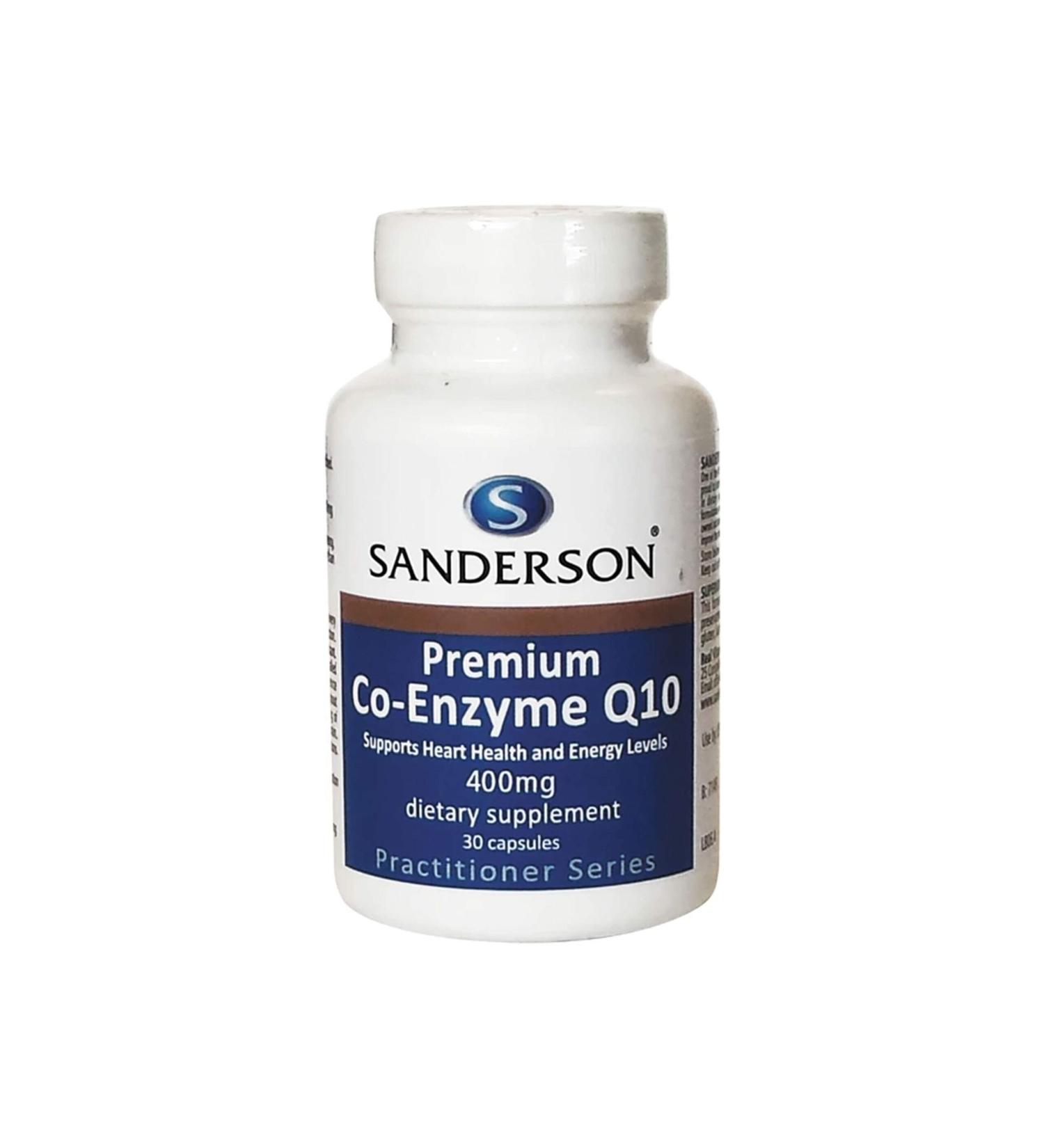 Sanderson Premium Co-Enzyme Q10 400mg 30s