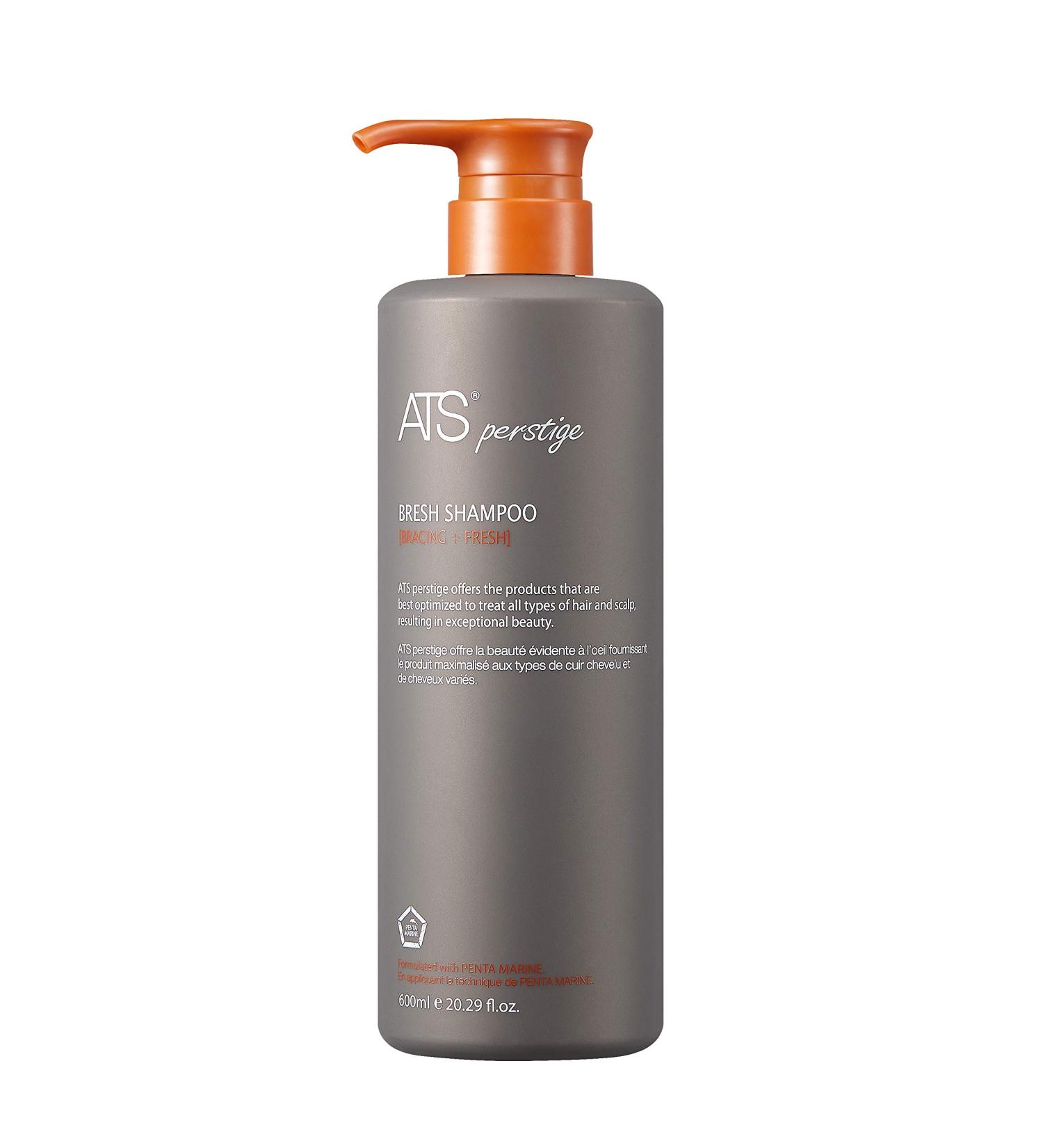 ATS Perstige Bresh Shampoo 600ML | Oily Scalp Care | Silicone Free & Soothing Formula - International Shipping - Buy Online on GoSupps.com