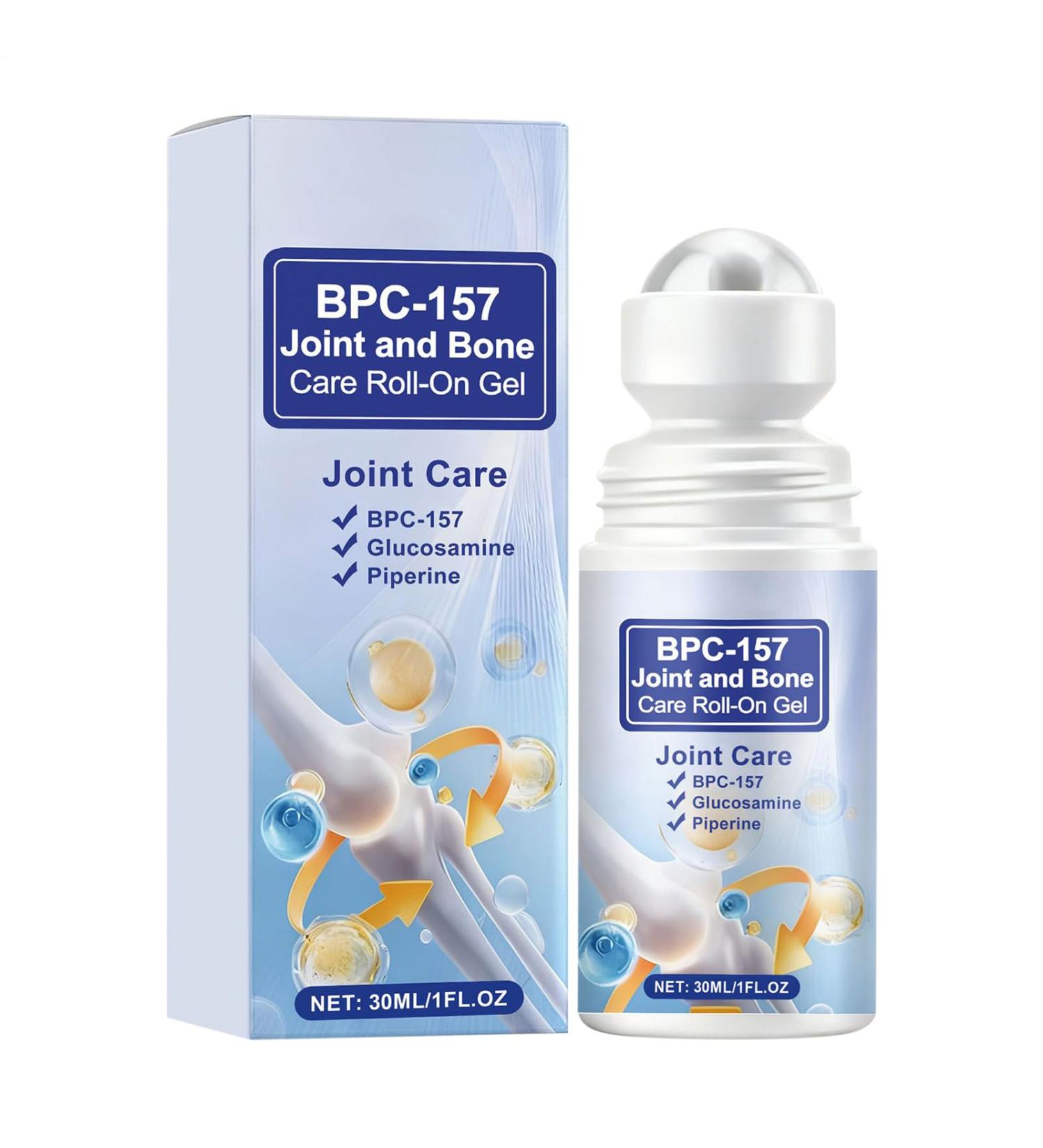 Roll-On Gel de soin des articulations - Soulagement apaisant et rapide - Soulage les muscles et les articulations - Pour genoux bas du dos cou mains pieds et corps entier - Buy Online on GoSupps.com