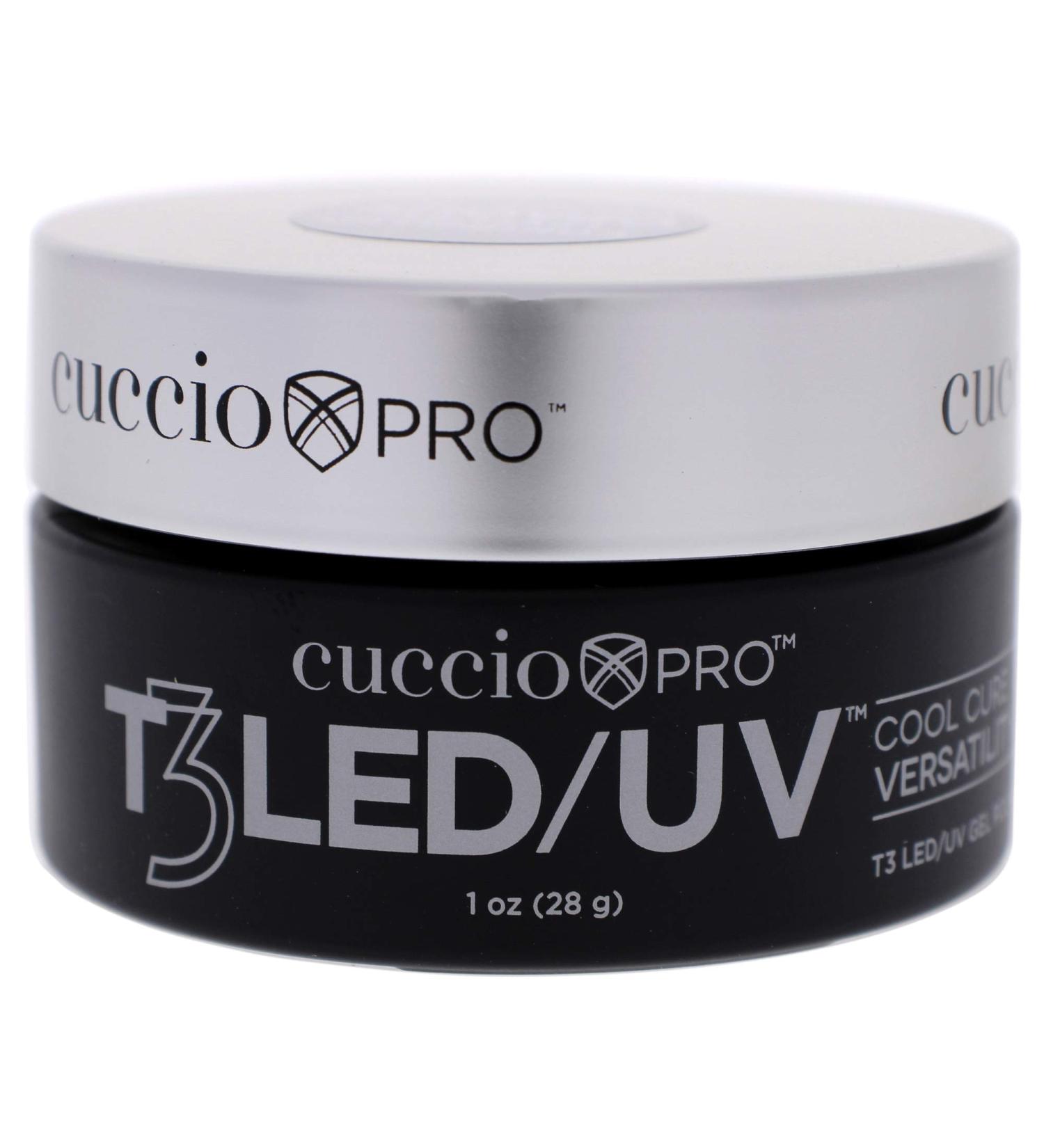 Cuccio Pro T3 LED/UV Cool Cure Versatility Gel - Opaque Welsh Rose 1oz - Strong Adhesion, Controlled Levelling, Flexible & Fast cure - Buy Online on GoSupps.com