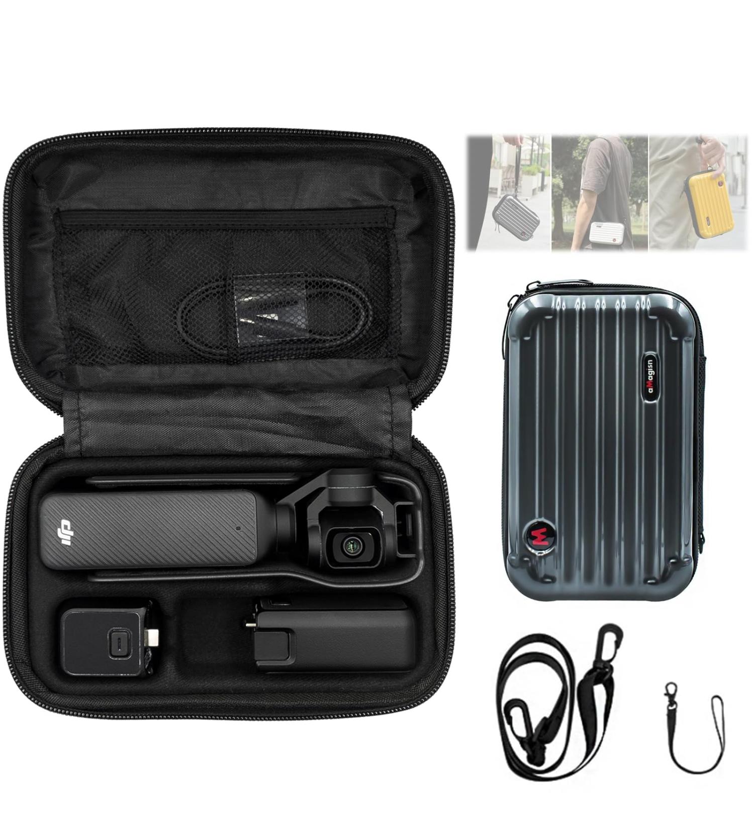 Honbobo Pocket 3 Tag Bag - Hardshell Case for DJI Osmo Pocket 3 | Durable Protection & Accessories (Gray) - Buy Online on GoSupps.com