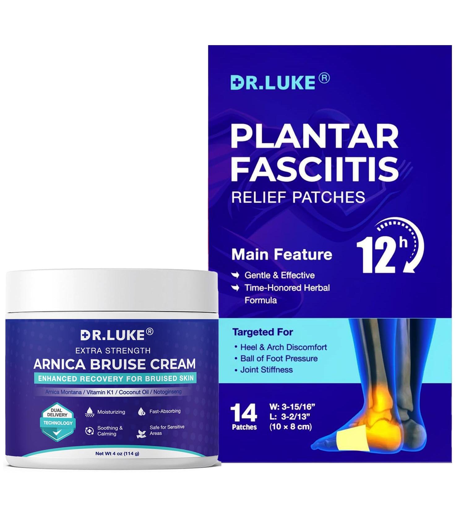 Arnica skin care Cream & Plantar Fasciitis Patches - Buy Online on GoSupps.com