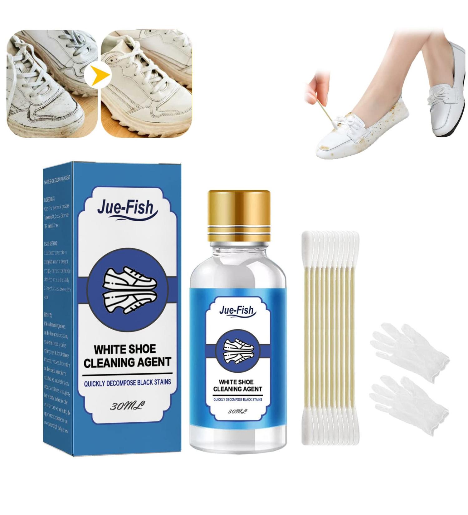 COTTNY Multifunctional Leather/Shoes/Handbag Cleaner Shoe Cleaner Kit Shoes Whitening Cleansing Shoe Edge Scratch Remover Shoes Whitening Cleaner for Removes Black Scratches for White Shoes 1 Set - Buy Online on GoSupps.com