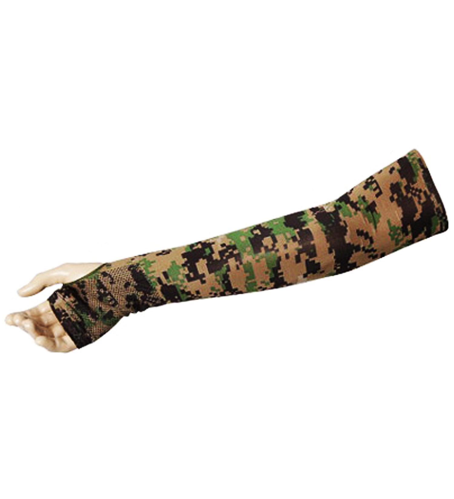 UV Protection Cooling Arm Sleeves - Compression Fit for Cycling Golf Basketball & More | Non-Slip Camo Design - Buy Online on GoSupps.com
