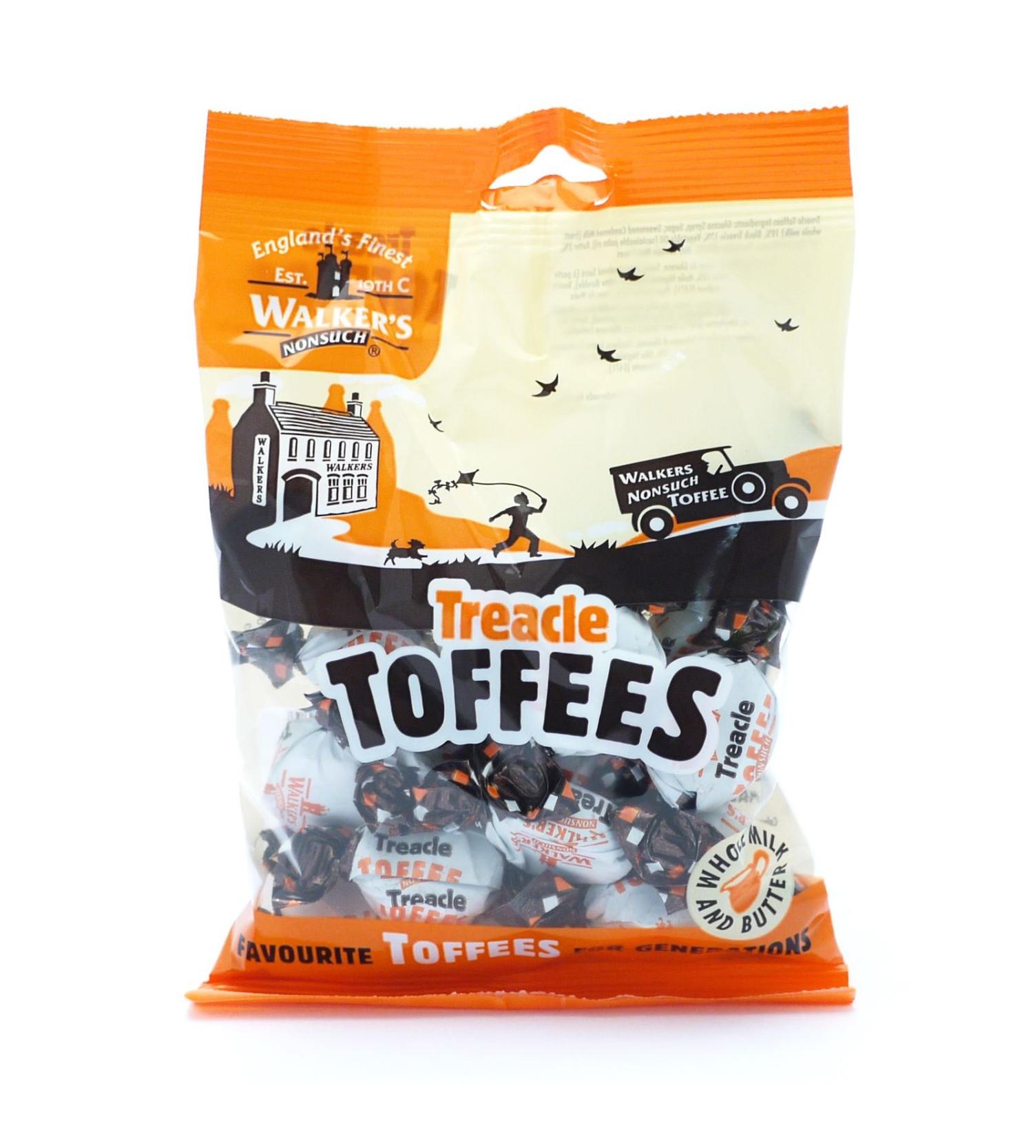 Walkers' Nonsuch Walkers Treacle Toffee 150g Box of 12