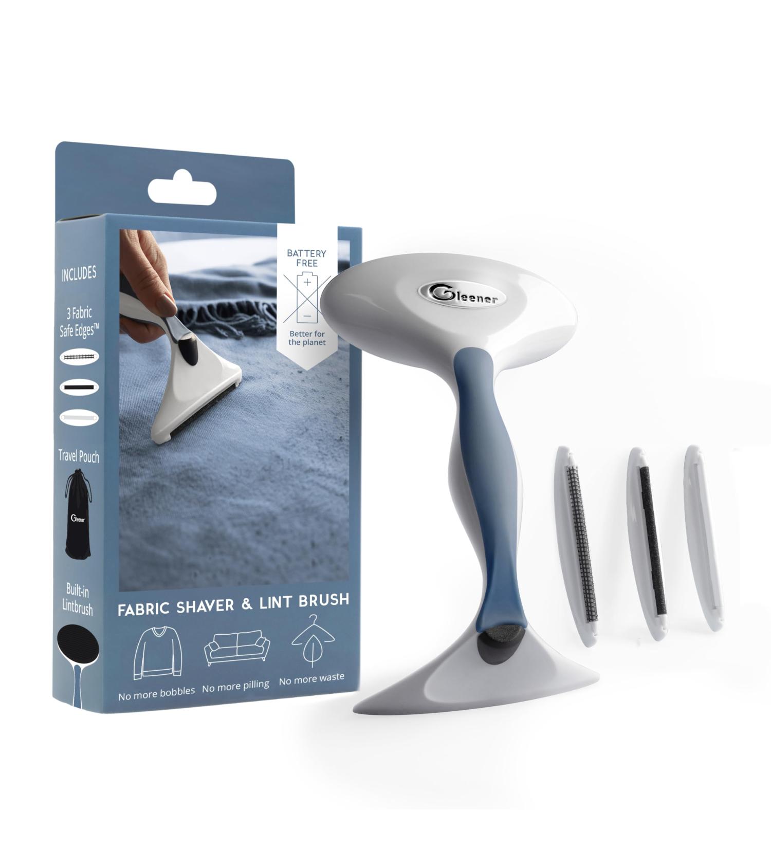 Buy Gleener Battery Razor Fabric Lint Remover - Ultimate Sweater Comb & Lint Tool in Slate Blue | International Shipping Available - Buy Online on GoSupps.com
