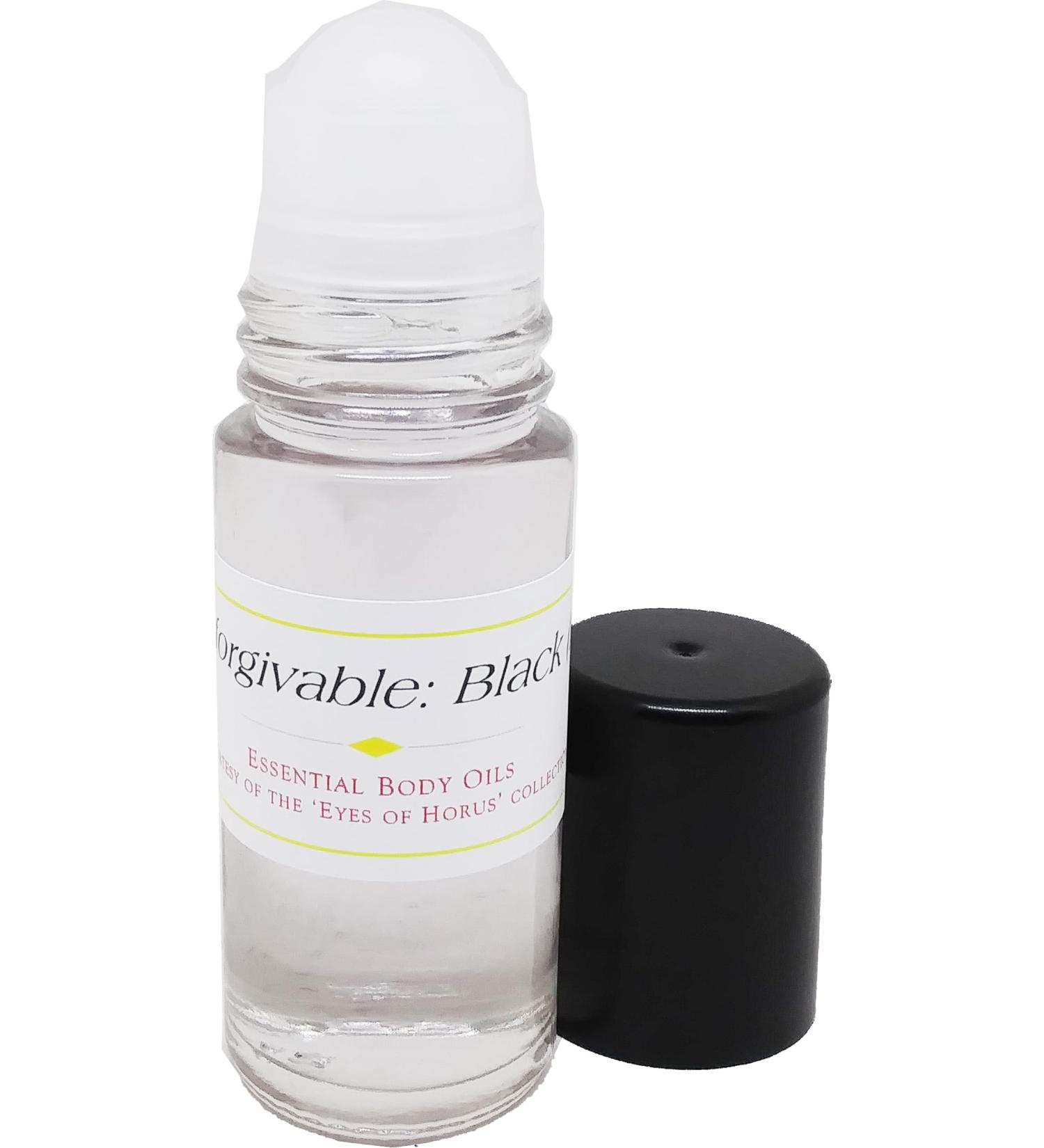 Unforgivable: Black - Type SJ For Men Scented Body Oil Fragrance Roll-On - Light Grey - 1 oz. - ID#25114 1 Fl Oz (Pack of 1)