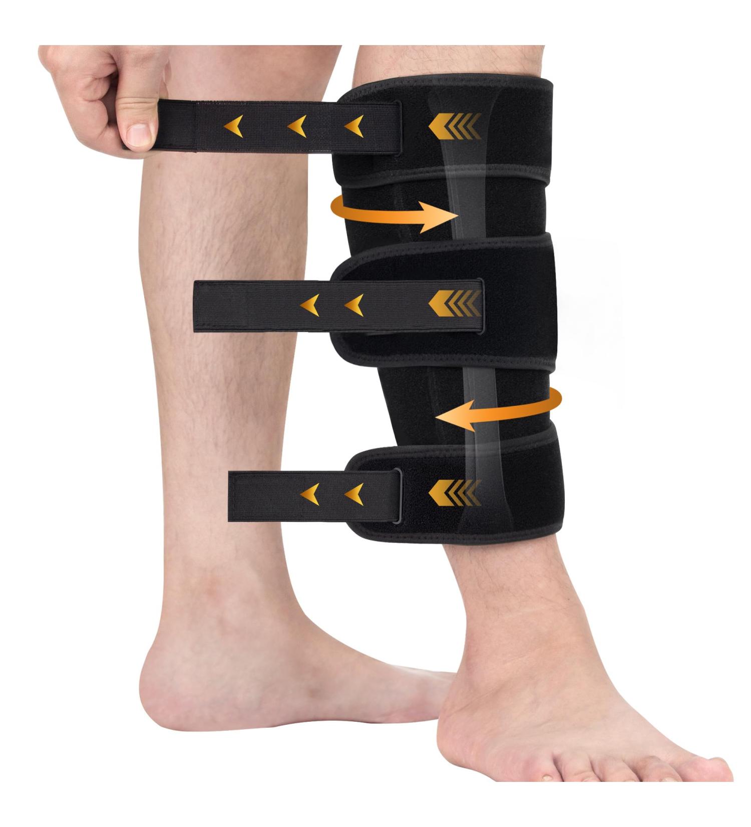 Adjustable Calf Brace for Men & Women | Compression Sleeve for Shin Splints & Torn Muscles | Varicose Veins Support | XX-Large - Buy Online on GoSupps.com