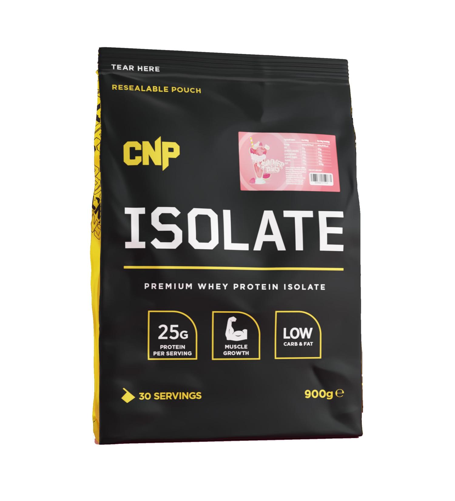 CNP Professional Isolate Premium Whey Protein Isolate 26g Protein - Summer Fruits 900g - Buy Online on GoSupps.com