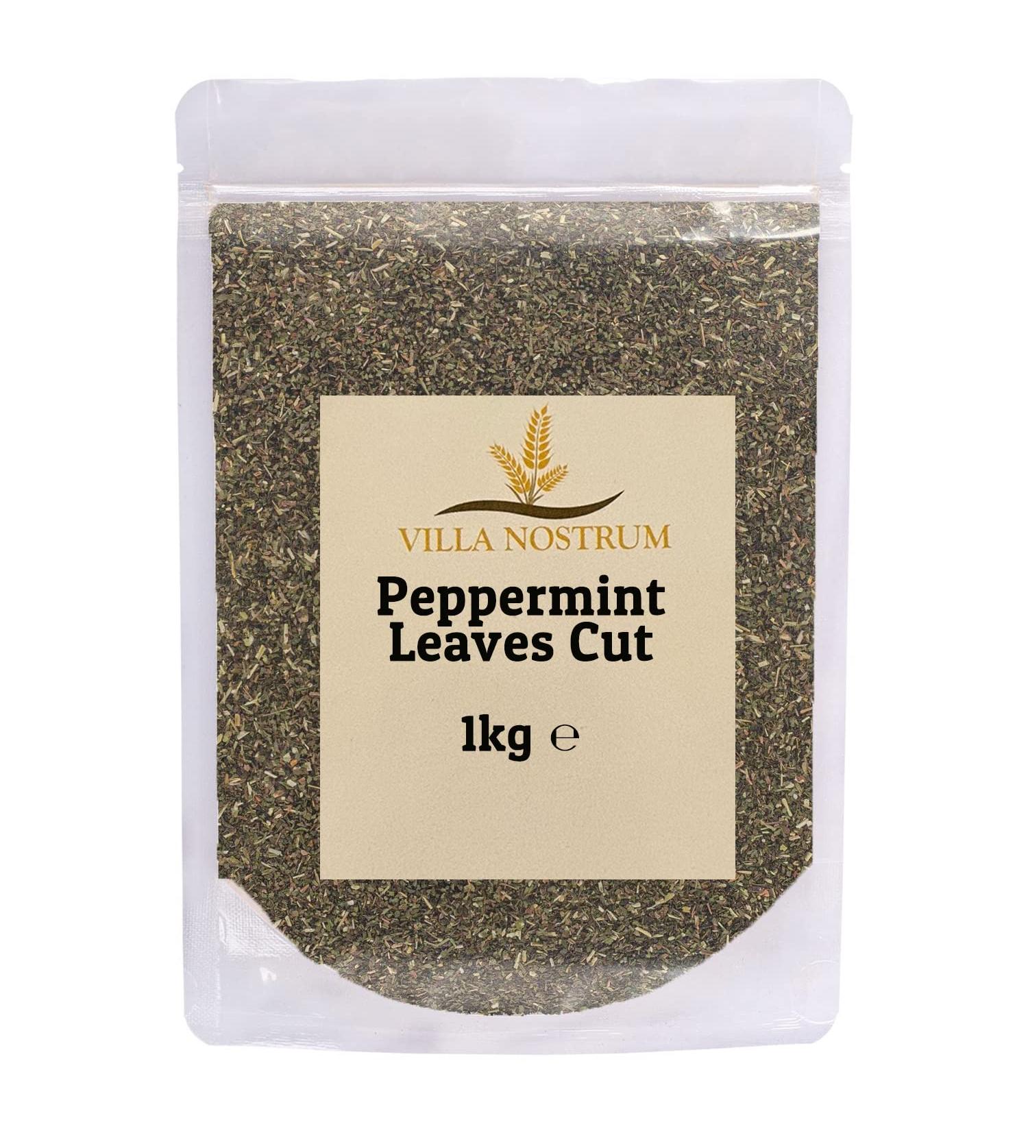 Peppermint Leaves Cut 1kg by Villa Nostrum
