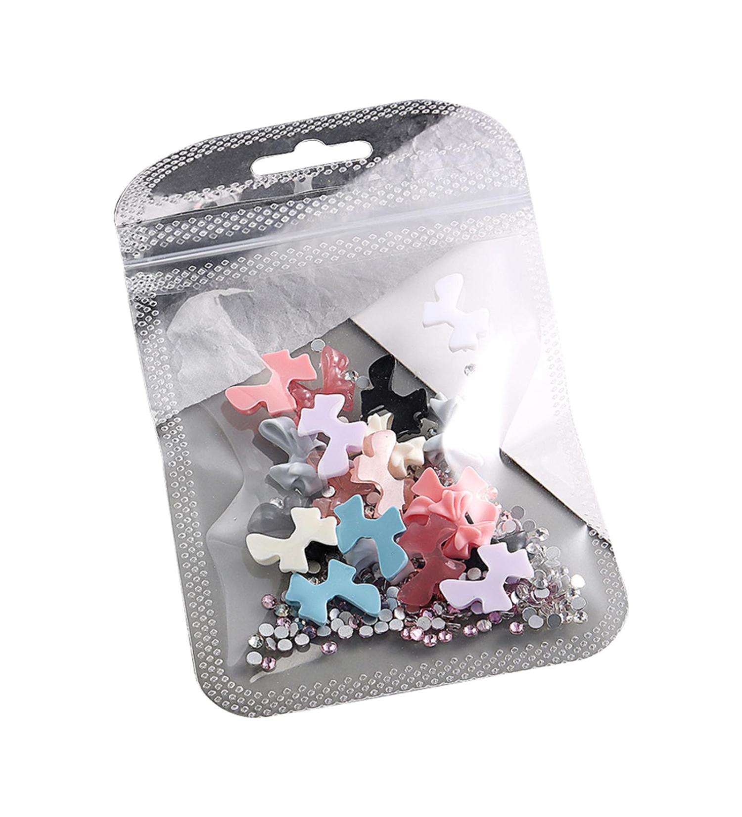 Versatile Nail Art Supplies 1Bag Tie Kit DIY Nail Art Decoration For Nail Decor Nail Decorations For Nail Art G H - Buy Online on GoSupps.com