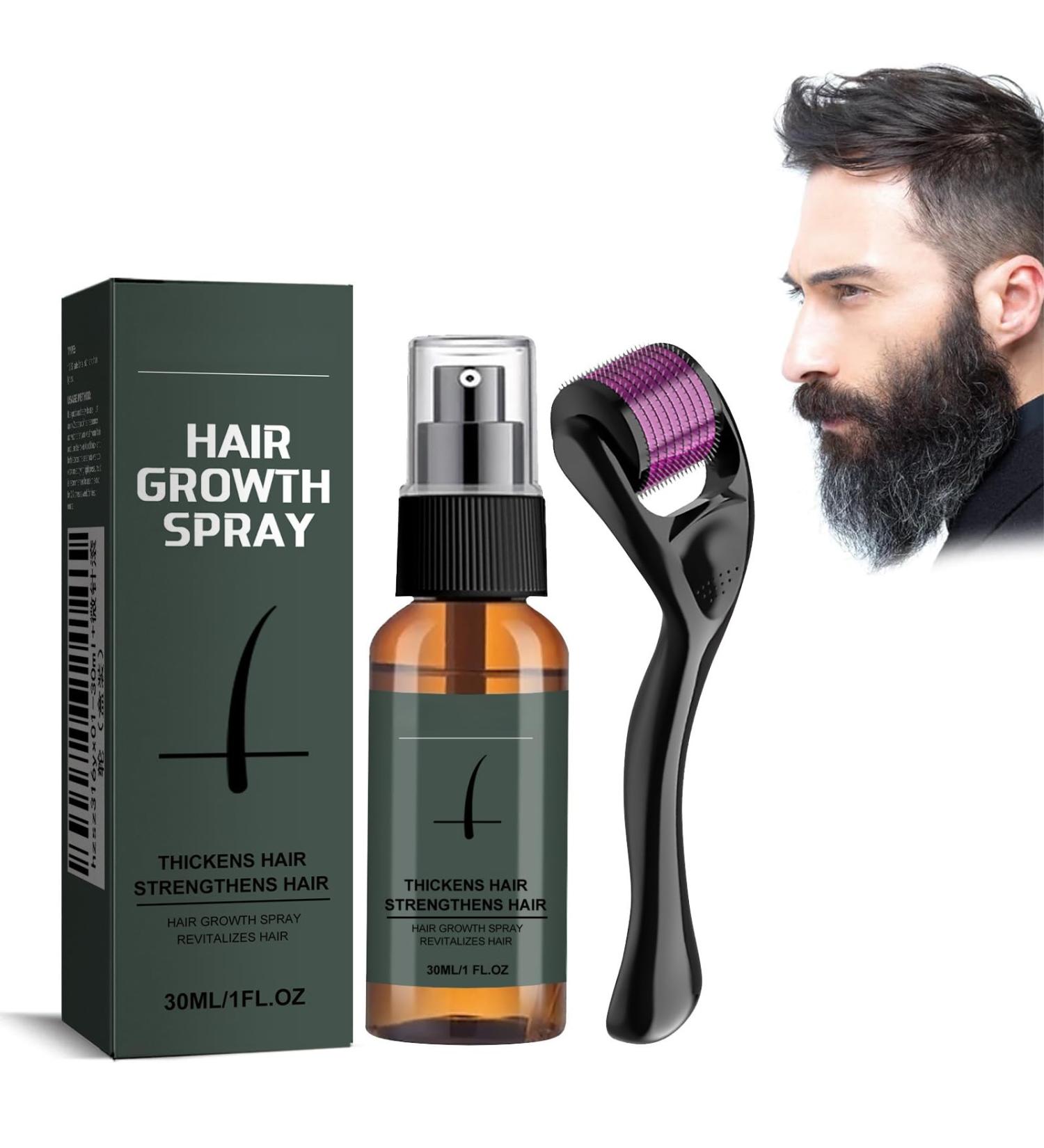 Huile Barbe 30ml Kit Spray Hydratant Soin Homme Qualit Sup rieure Bio Pour Barbe Soign e et Peaux Sensibles - Buy Online on GoSupps.com