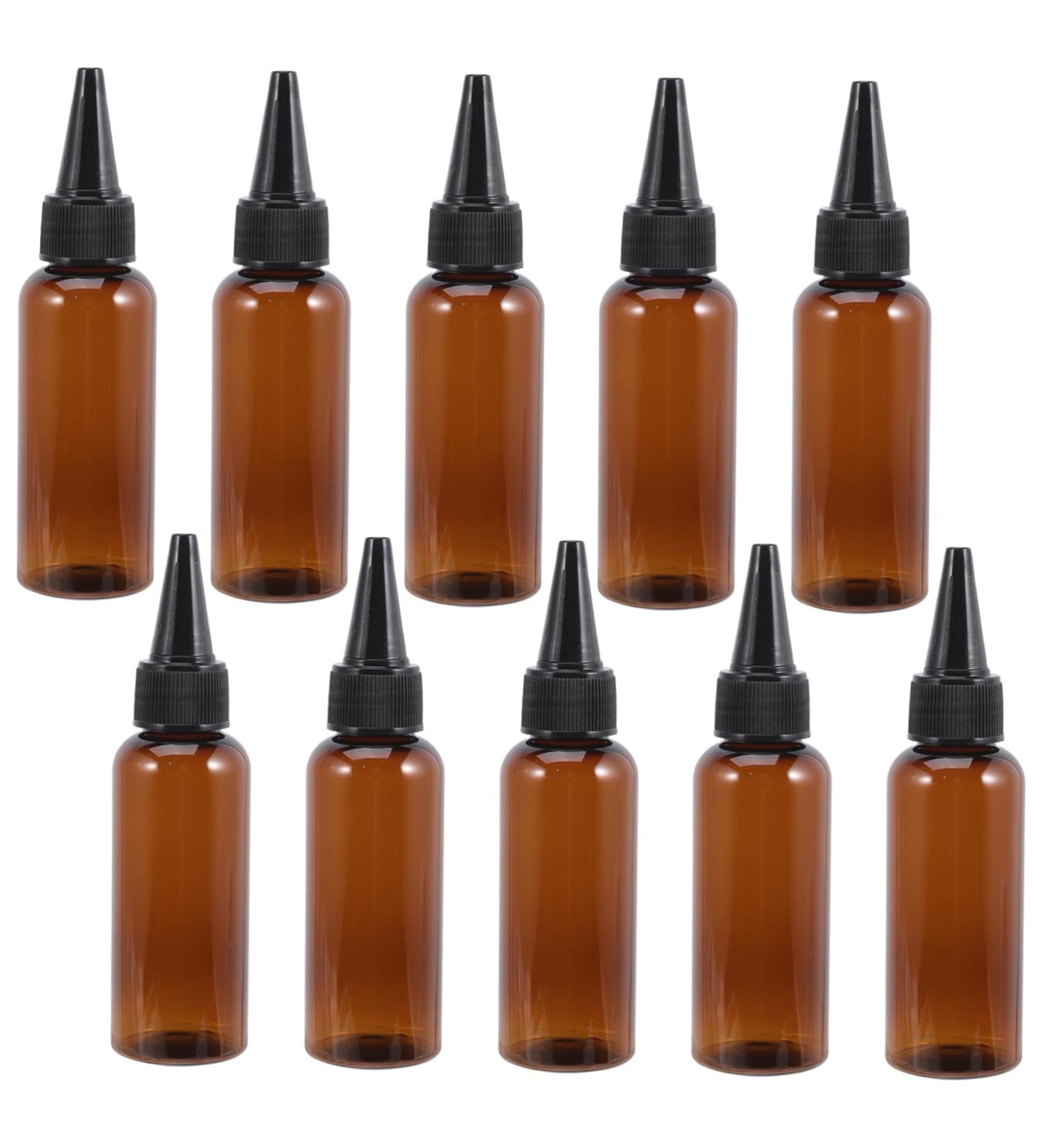 BESPORTBLE 10 pi ces Bouteilles Plastique Rechargeables pour Application Pr cise Dhuile et Teinture Cheveux Flacons Souples avec Embout Fin pour Lotion Shampooing Tatouage et Peinture - Buy Online on GoSupps.com