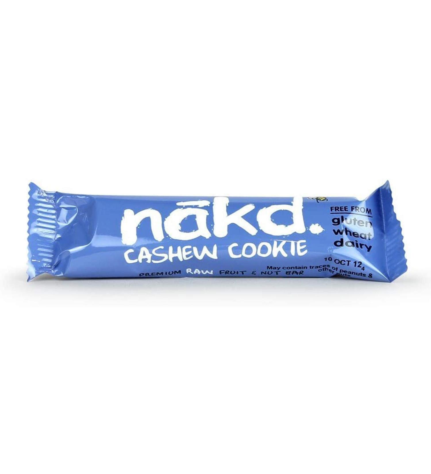 Nakd Cashew Cookie Raw Fruit and Nut Bar 35g - Buy Online on GoSupps.com