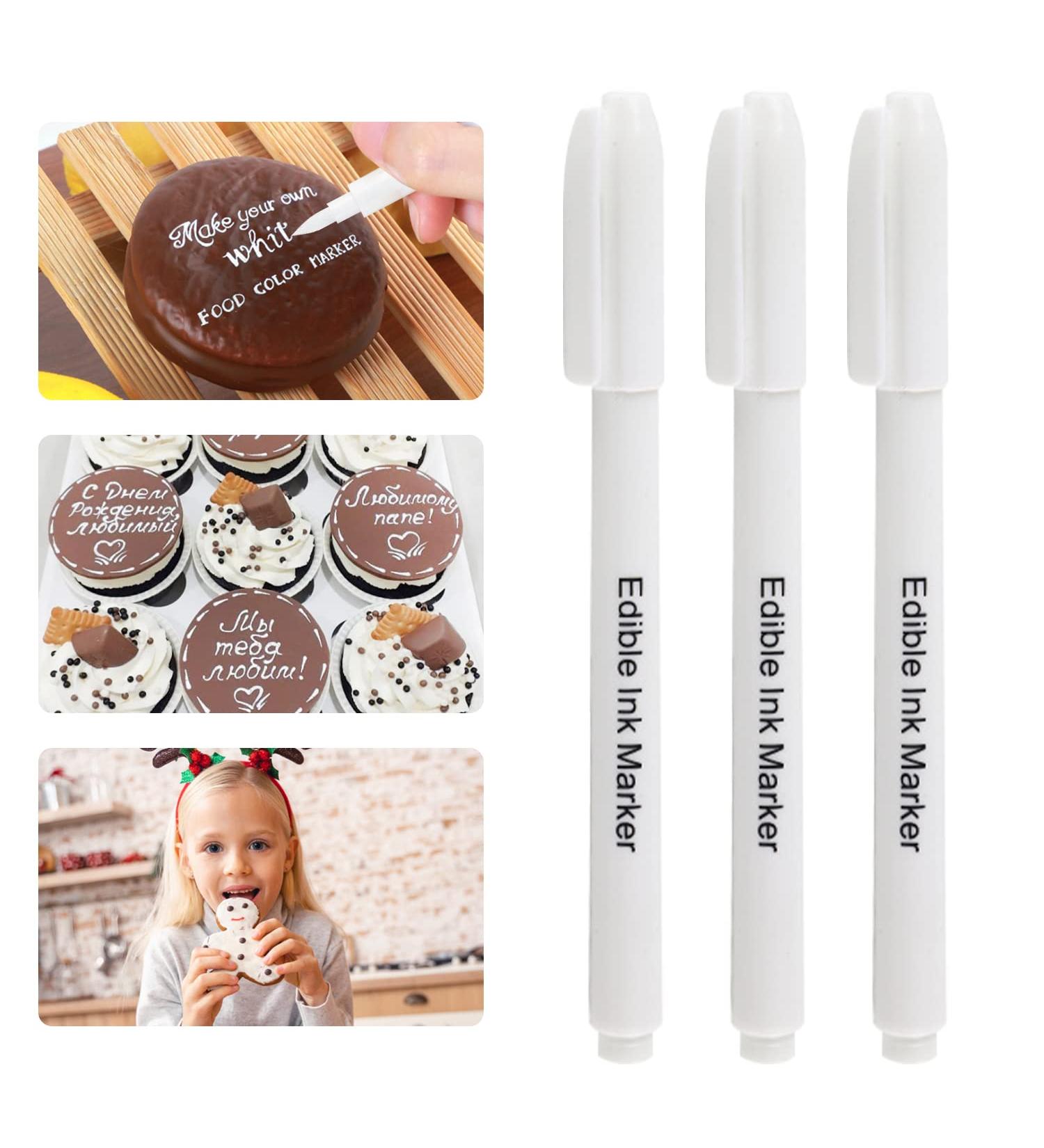 Domi Pro Food Color - 3PC White Cake Decoration for Kids & Adults | DIY Ice Cream Color | 0.1 ML - Buy Online on GoSupps.com