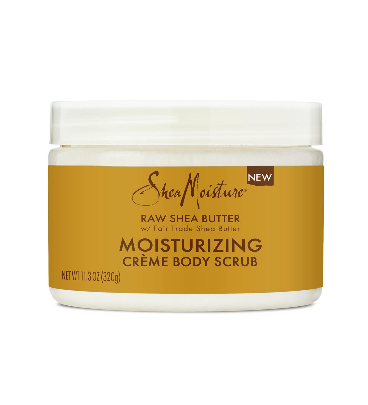 SheaMoisture Raw Shea Butter Body Scrub - 11.3 oz - Buy Online on GoSupps.com