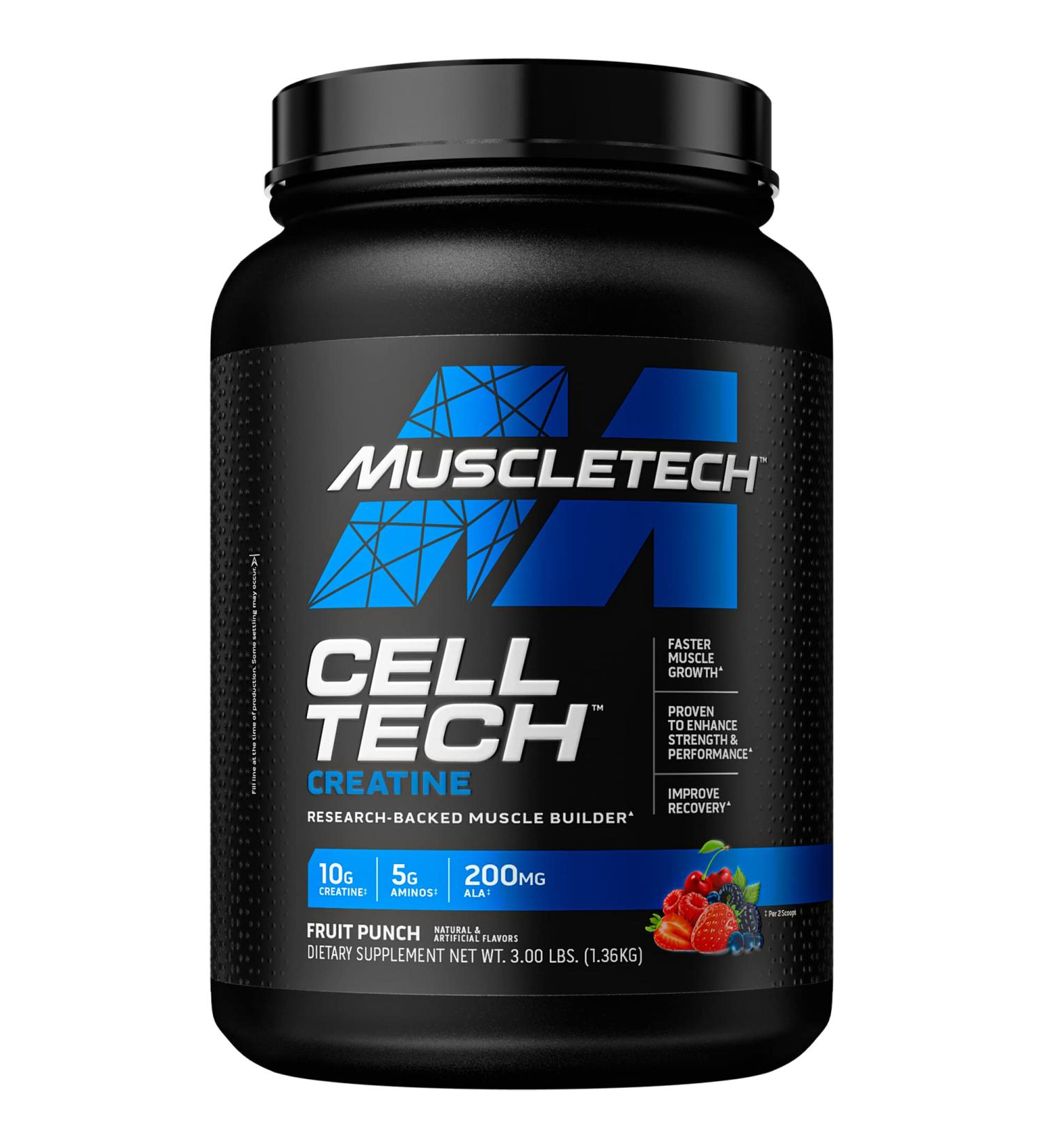 MuscleTech Cell-Tech Creatine Powder Bundle | Muscle Builder & Post Workout Recovery Drink for Men & Women | 6 lbs and 3 lbs - Buy Online on GoSupps.com