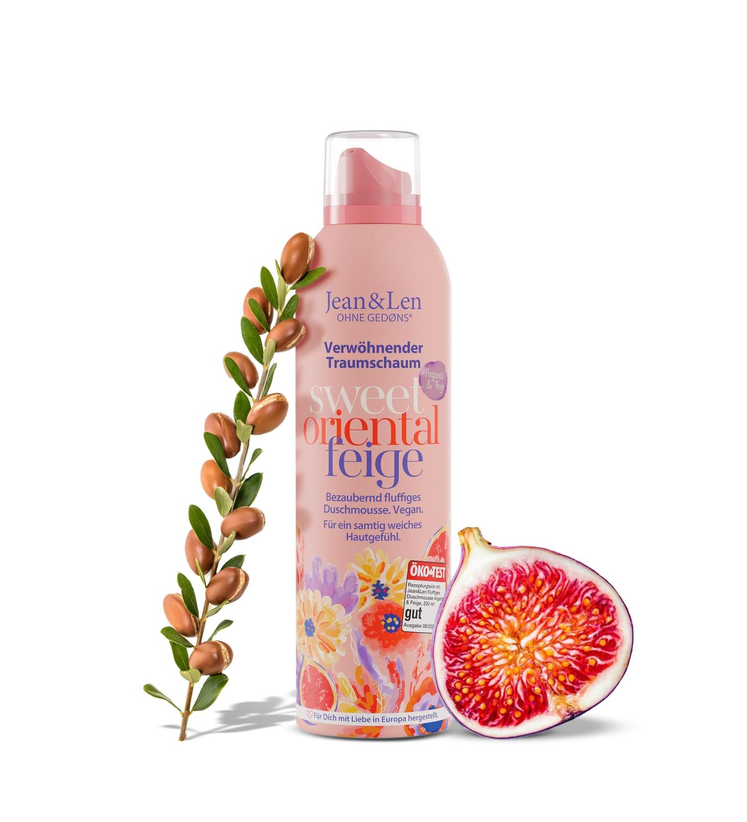  Jean & Len Jean & Len Soothing Dream Mousse with Argan & Fig Oil Gel-to-Mousse Technology with Vitamin E & Vegetable Glycerin Paraben - Buy Online on GoSupps.com