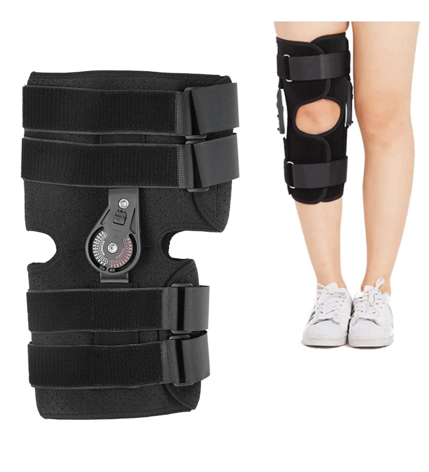 ZJchao Adjustable Knee Joint Chuck - Ultimate Knee Protector for Ligament Injury & Osteoarthritis | Support Fixation & Enhanced Exercise Performance - Buy Online on GoSupps.com