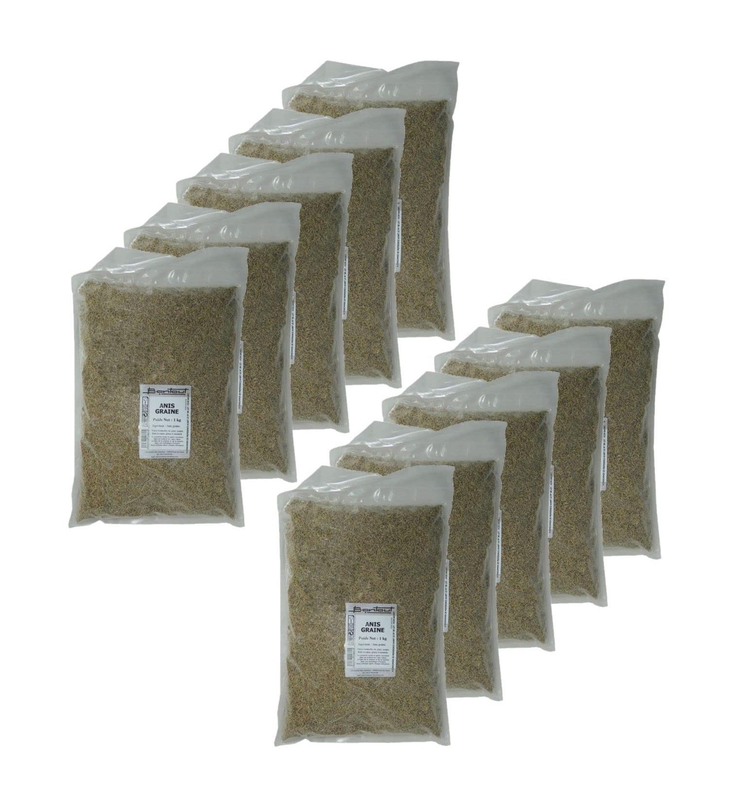 Pack of 10 Anise Seeds – Bag 1 kg
