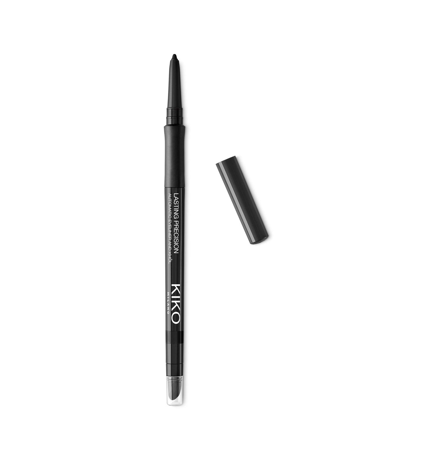 KIKO Milano Lasting Precision Automatic Eyeliner And Kh l 16 | Automatic eye pencil for the waterline and lash line 16 Black
