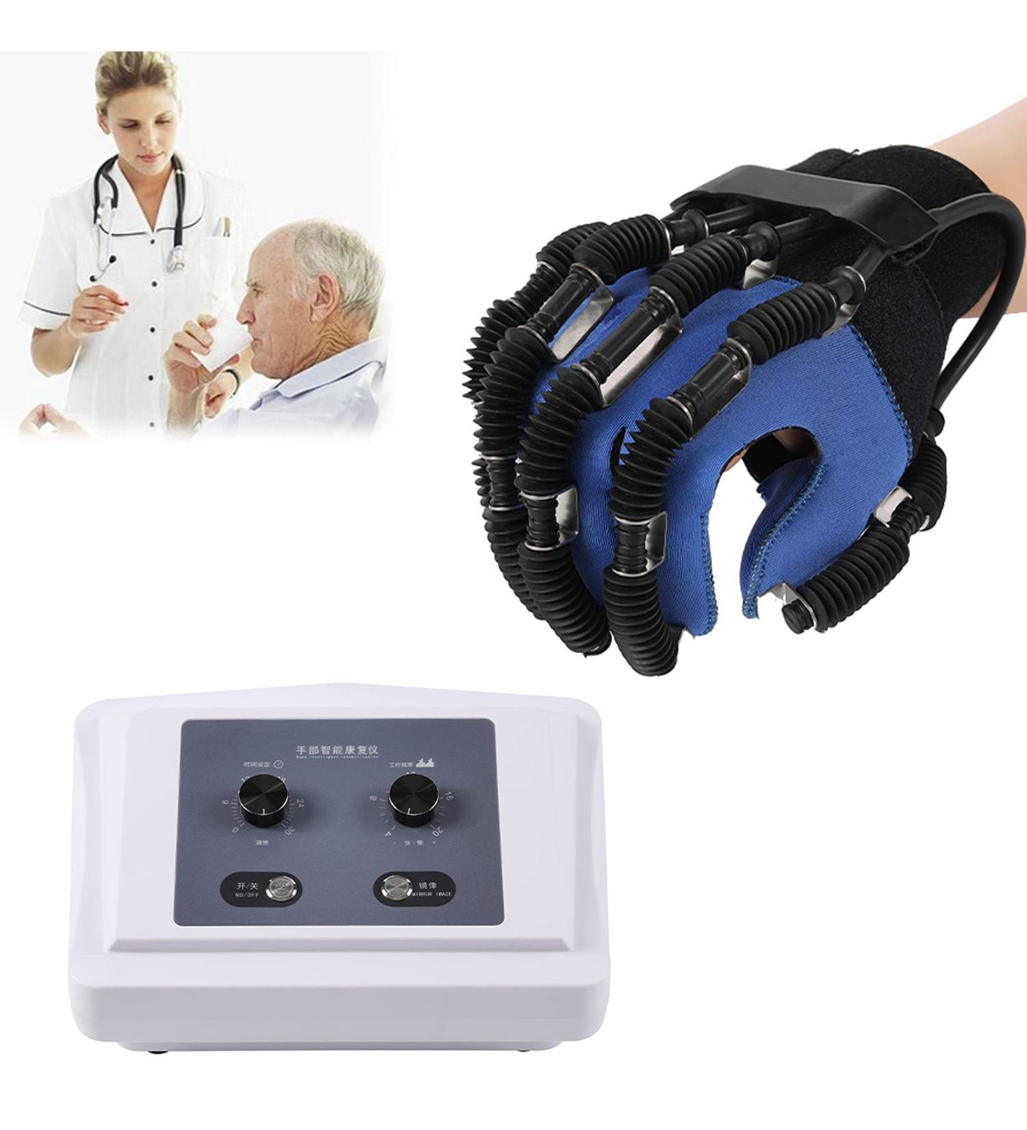 Rehabilitation Gloves Hand Stroke Hemiplegia Rehabilitation Training Equipment Rehab Equipment Increase Muscle Tone Left Medium - Buy Online on GoSupps.com