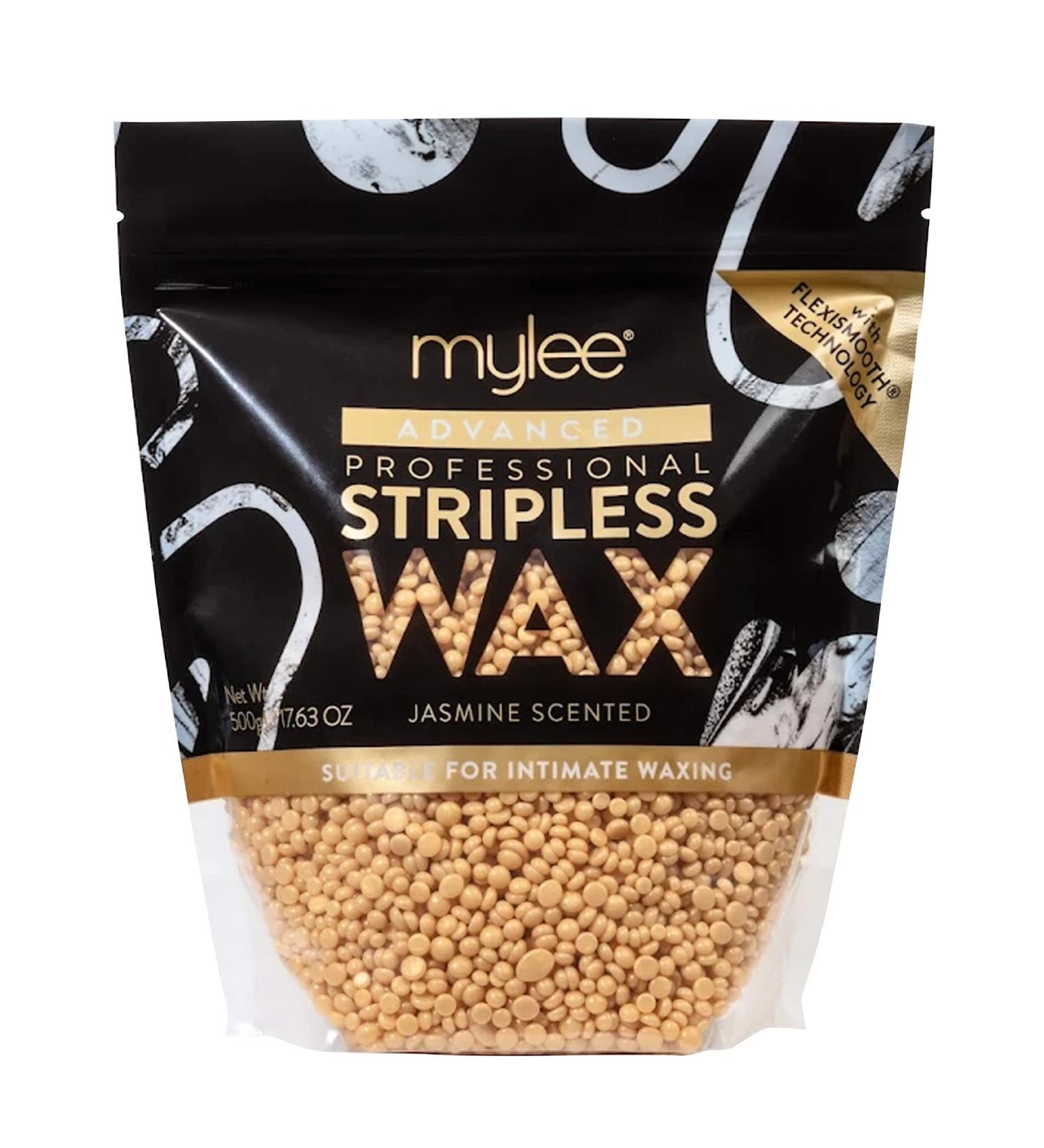 Mylee Advanced Stripless Wax 500g - Professional Hard Wax Beads for Painless Hair Removal - No Strips Needed - Peelable Hot Wax for Full Body, Face, Bikini & Brazilian - Buy Online on GoSupps.com
