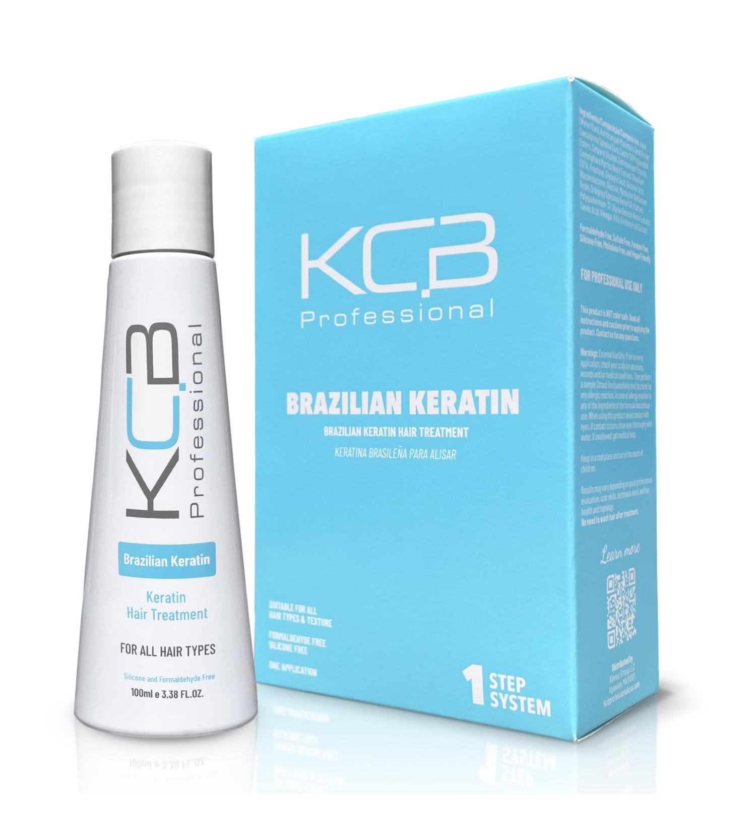 Brazilian Keratin 1 Step Hair Treatment Kit - Formaldehyde Free Frizz Control for All Hair Types At Home Solution - Buy Online on GoSupps.com