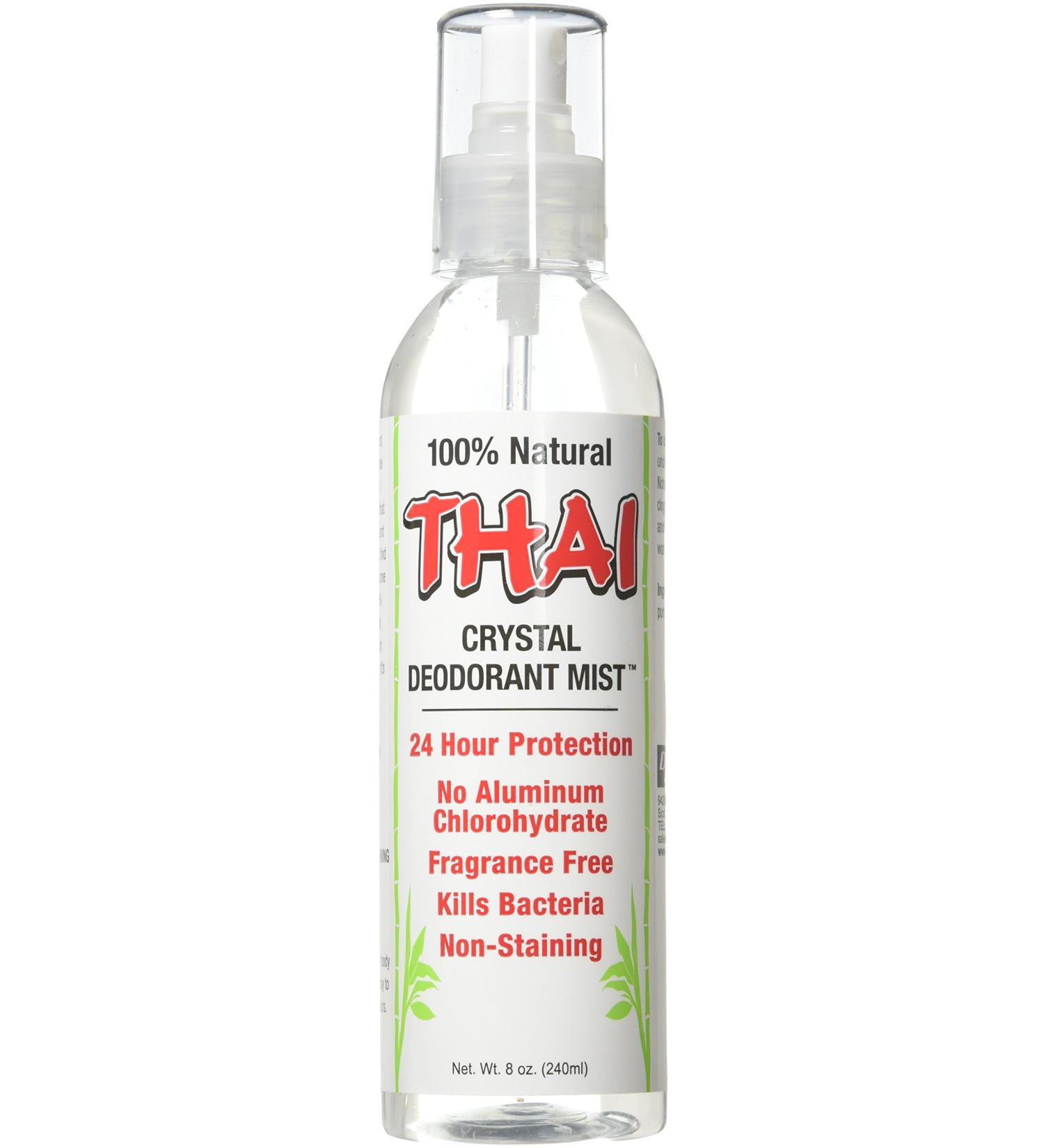 Thai Crystal Mist Spray 8 oz - Pack of 2 | Natural Deodorant | Refreshing Body Mist - Buy Online on GoSupps.com