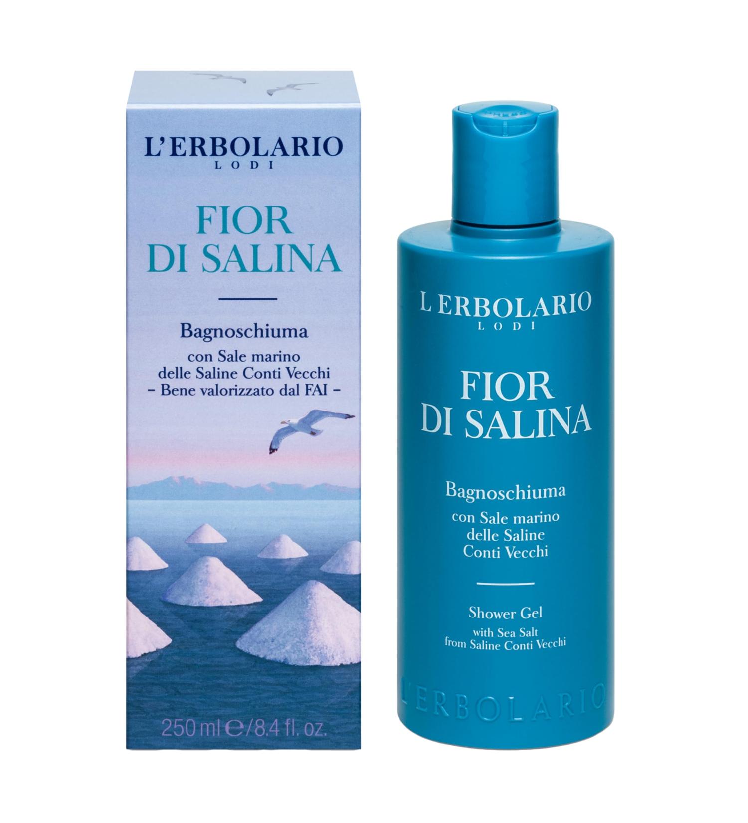 LErbolario Fior Di Salina Shower Gel For Unisex 8.4 oz Shower Gel - Buy Online on GoSupps.com