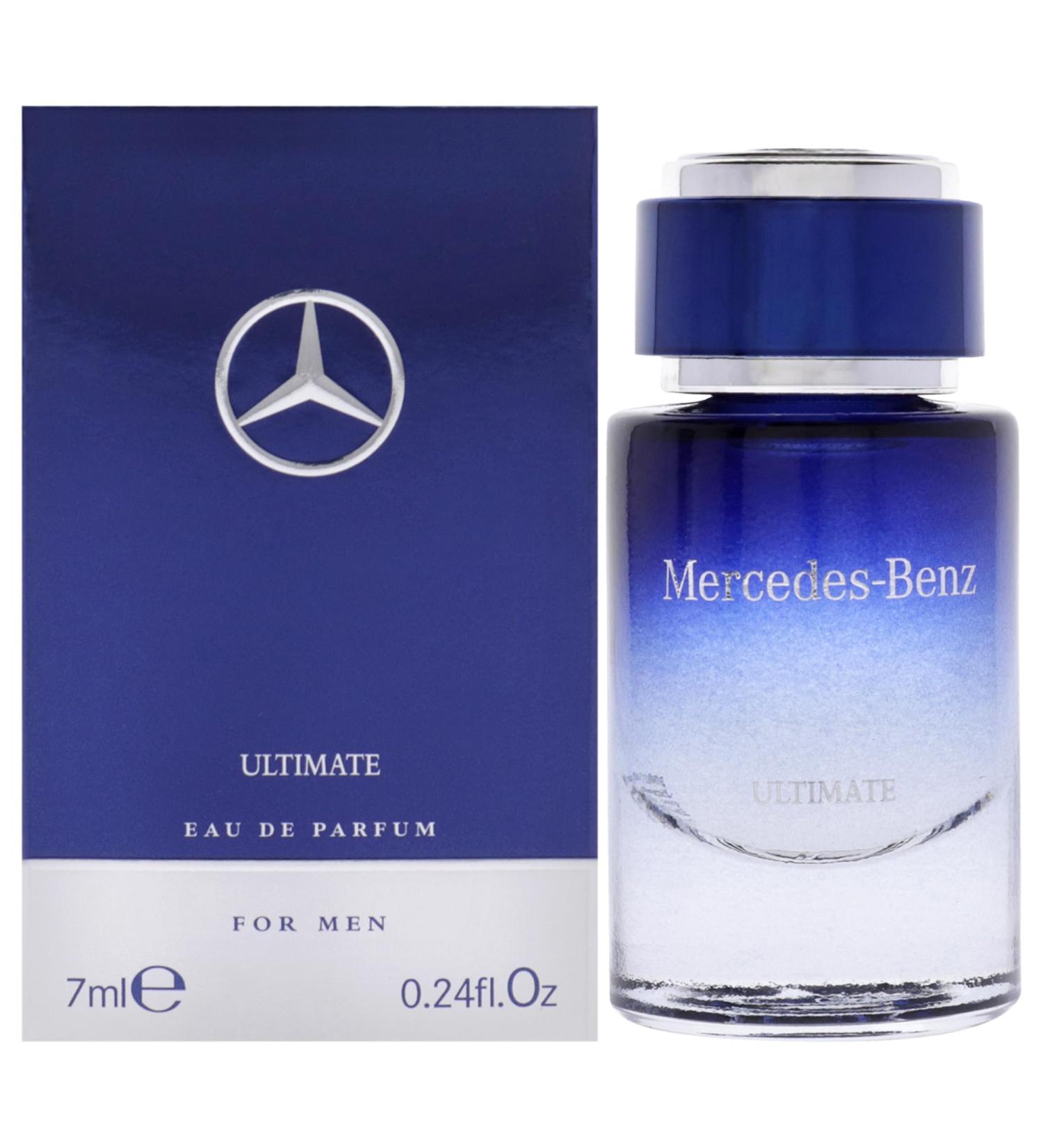 Mercedes-Benz For Men Ultimate - Eau de Parfum for Men - Long Lasting Mens Cologne - Amber Patchouli Cologne for Men - Perfume for Men - 0.24 oz 0.24 Fl Oz (Pack of 1) - Buy Online on GoSupps.com