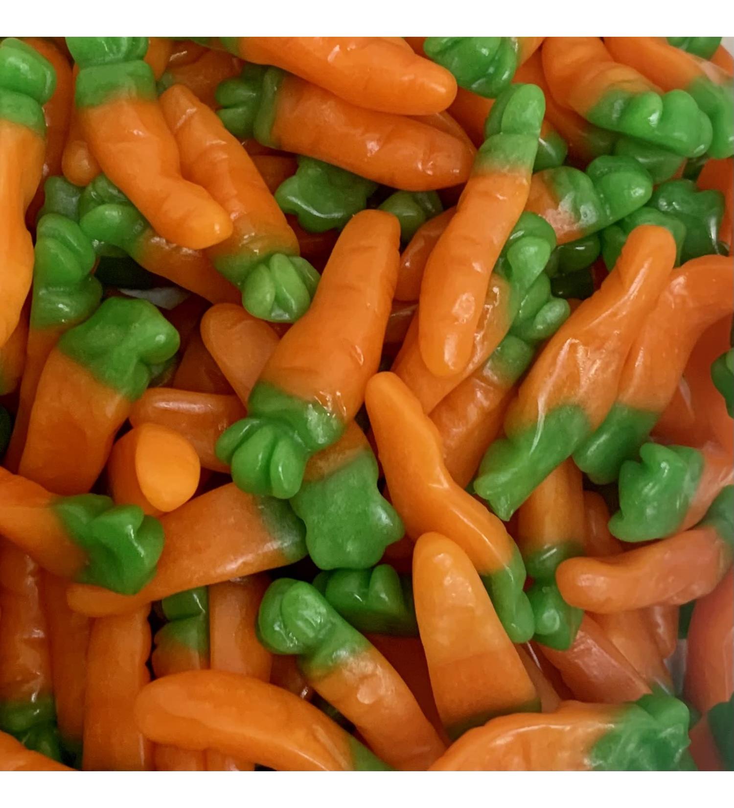 Jelly Carrots Victorian Gift Jar by The Gourmet Sweet Company